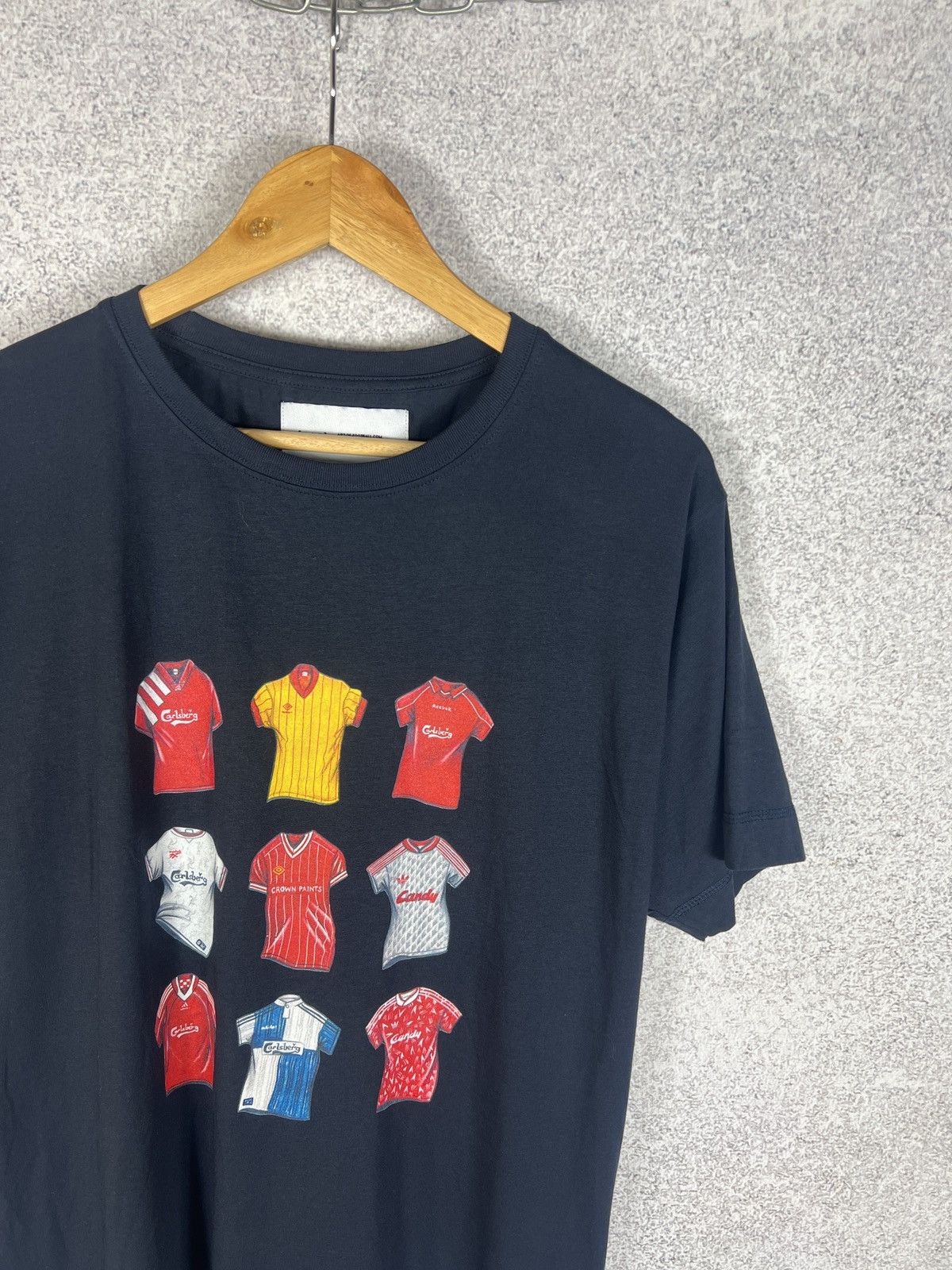 Vintage Vintage Liverpool Art Of Football Jersey Soccer Football Tee Size US M / EU 48-50 / 2 - 2 Thumbnail