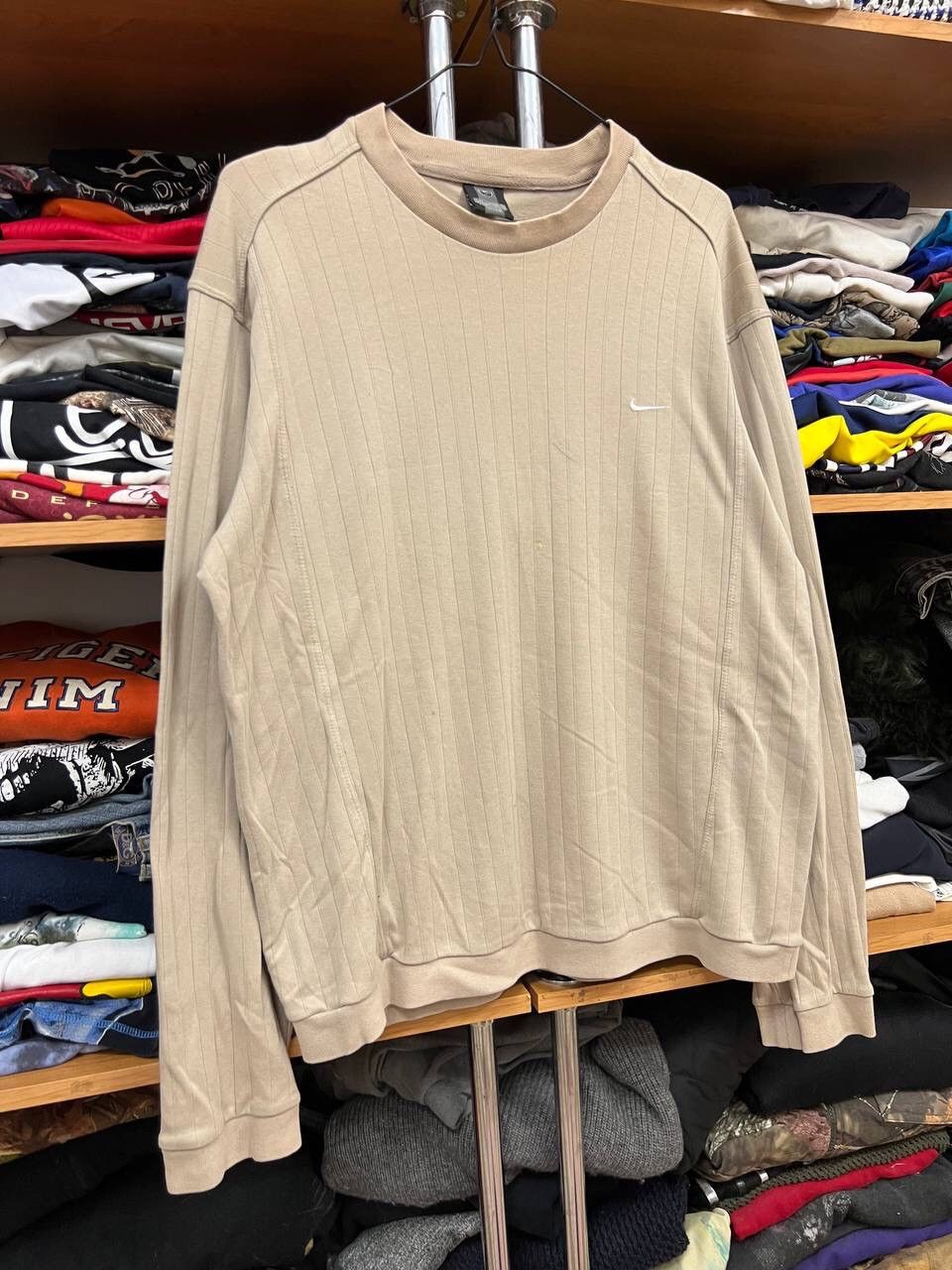 Vintage NIKE Y2K TEMPLATE GREY LONGSLEEVE BLOKECORE JERSEY Size US L / EU 52-54 / 3 - 3 Thumbnail