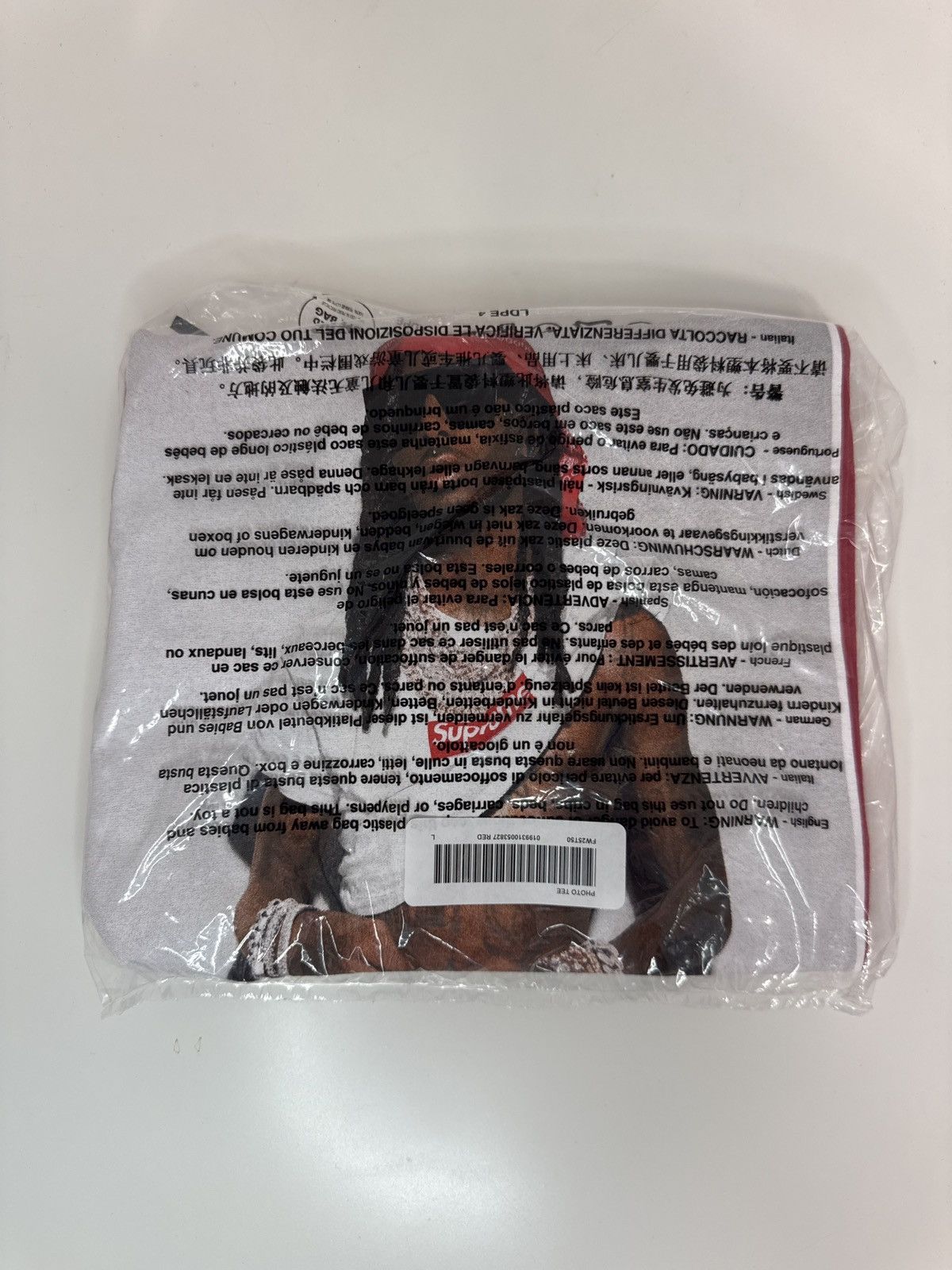 Supreme Supreme Playboy Carti T Shirt Size US L / EU 52-54 / 3 - 2 Thumbnail