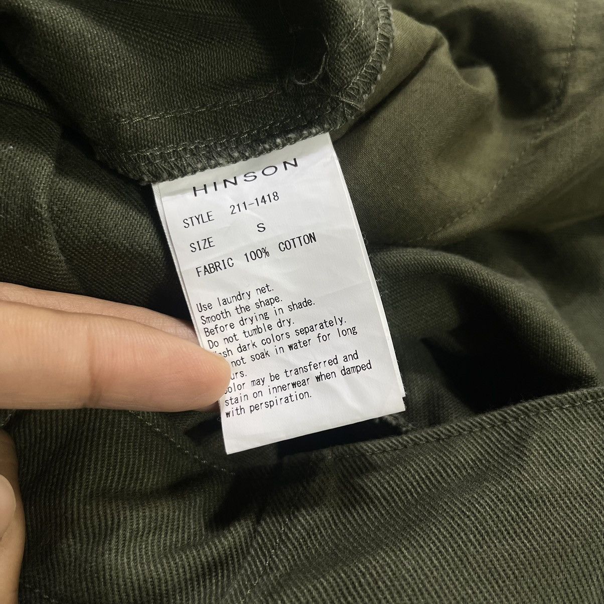 Vintage Hinson Garments 50s Baggy Cargo Tactical Japan Pant Size US 32 / EU 48 - 11 Thumbnail