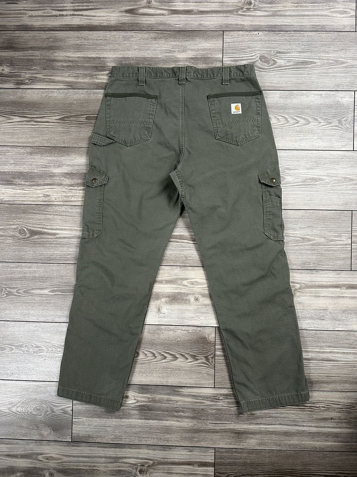 Carhartt × Vintage Carhartt Double Knee Cargo Pants Size US 38 / EU 54 - 2 Thumbnail
