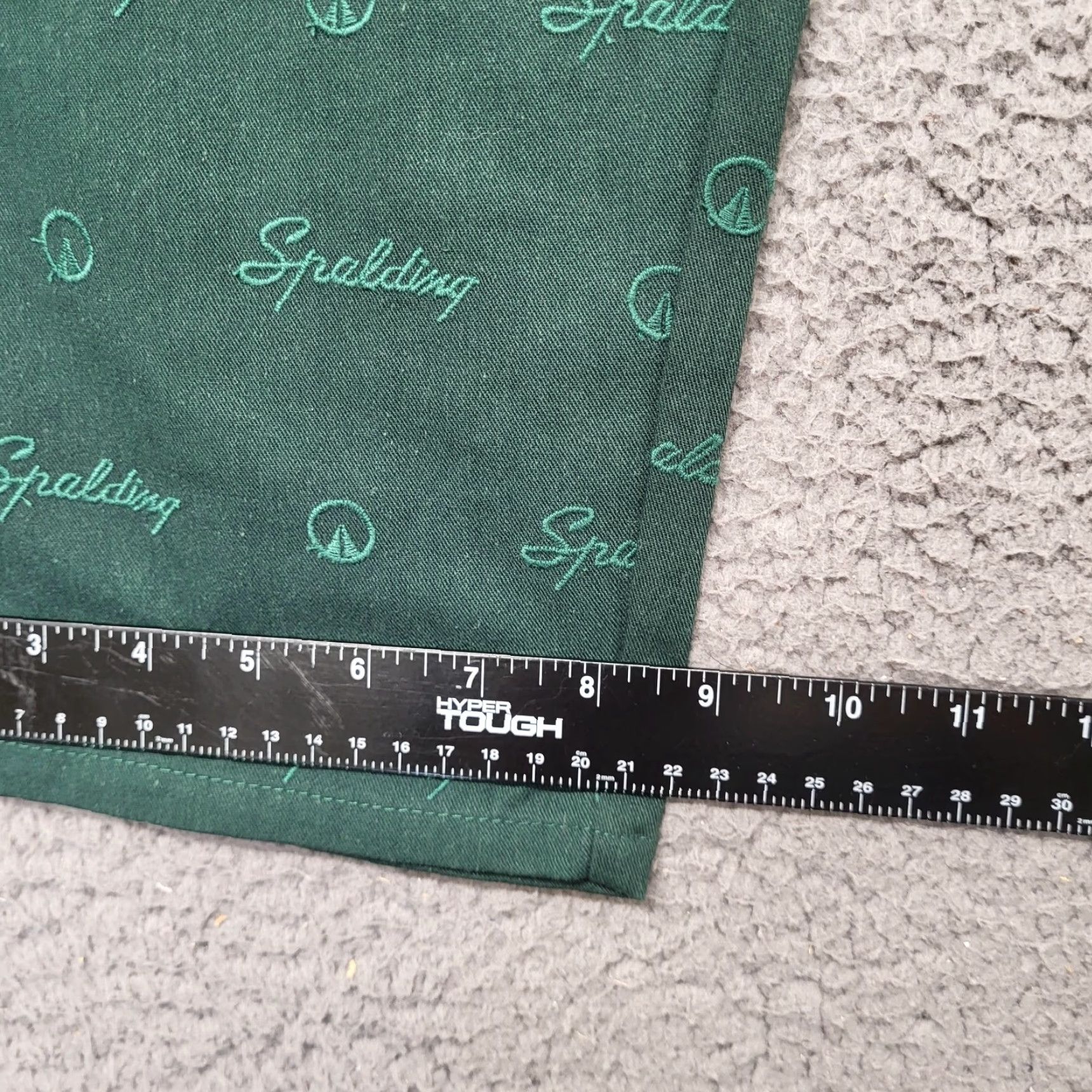Spalding VINTAGESpalding UNKNWN Pants Men's XXL GREEN All Over Print Trousers, Walk/Golf, Chino, Regular, 26in Inseam, Button, Denim-Style? Size US 39 - 5 Thumbnail