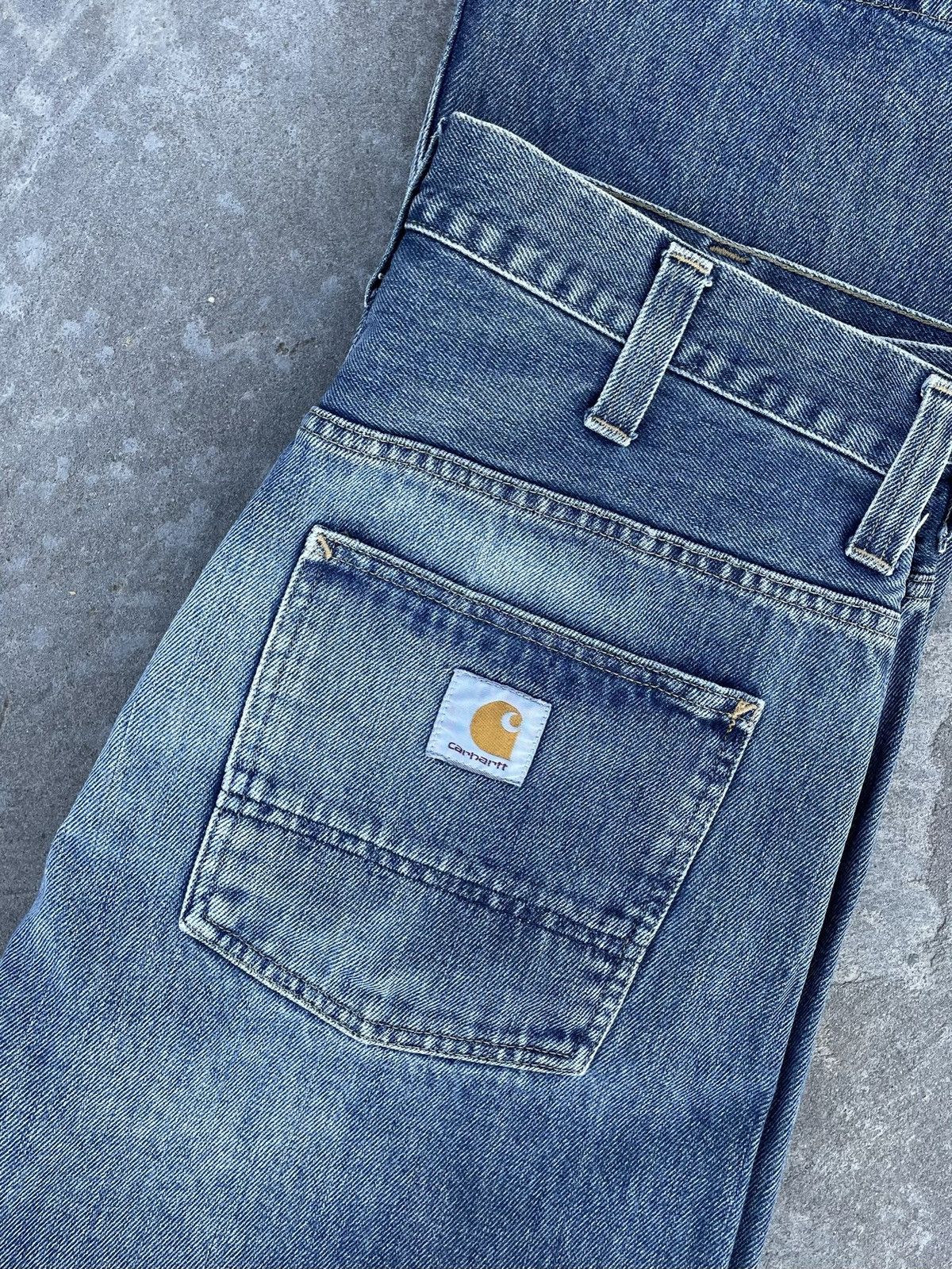 Carhartt Vintage 90s Carhartt Retro Denim Y2k Pants Sk8 Work Jeans Size US 32 / EU 48 - 3 Thumbnail
