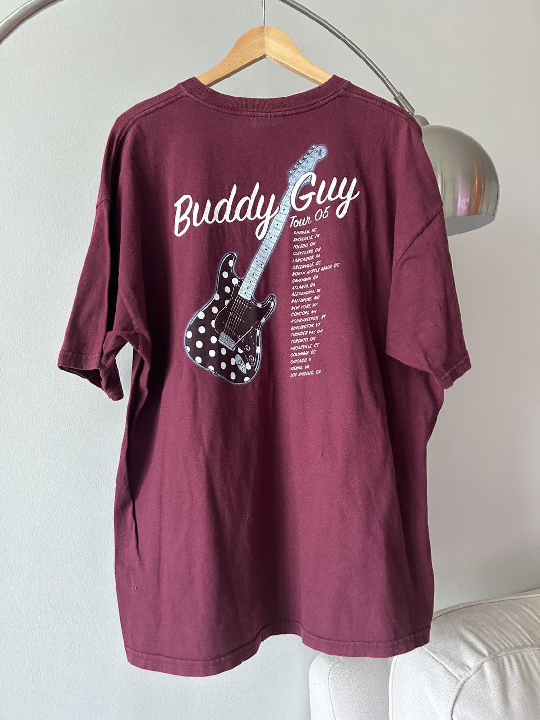 Vintage Buddy Guy Vintage T Shirt 00’ Size US XXL / EU 58 / 5 - 4 Thumbnail