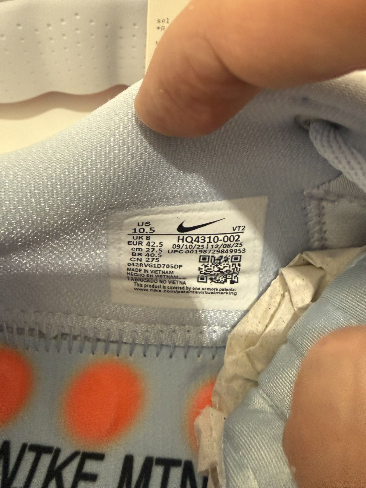 Nike Nike Mind 002 “Football Grey” Women’s Size 10.5/9M New Size US 10.5 / IT 40.5 - 10 Thumbnail