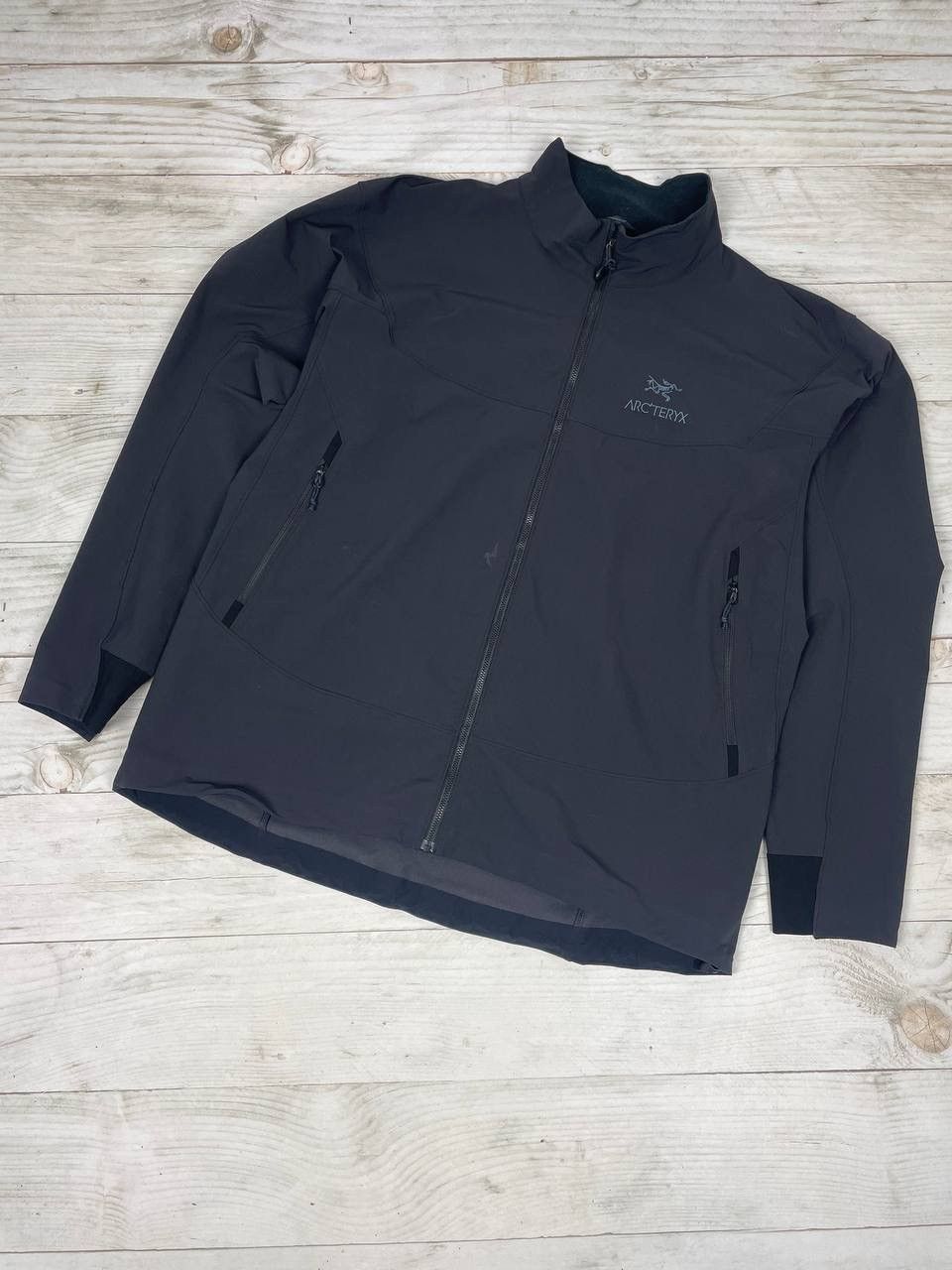 Image of Arcteryx x Outdoor Life Arc'teryx Gamma Lt Softshell Jacket Gorpcore Y2K in Black, Men's (Size 2XL)