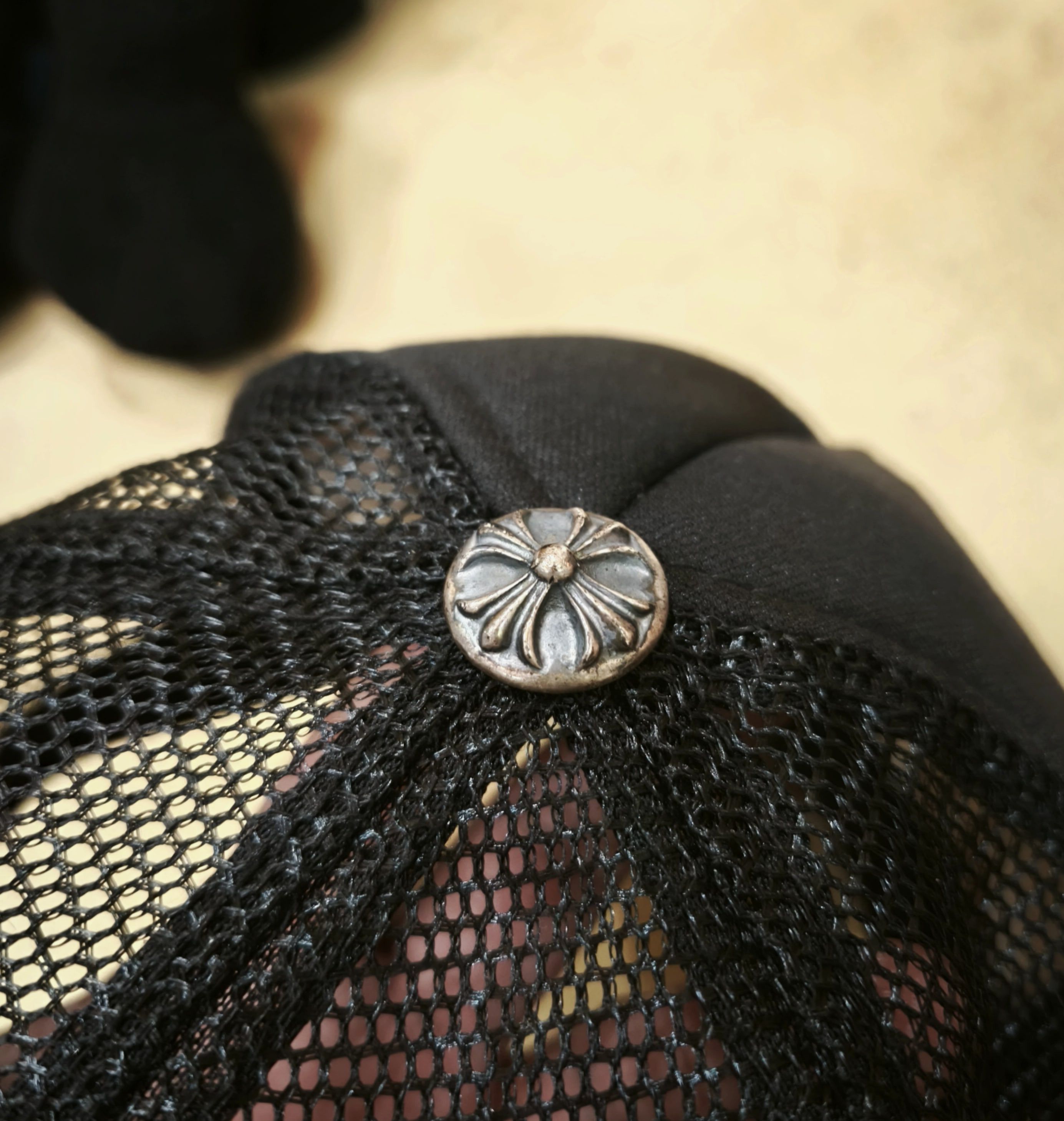 Chrome Hearts Vintage Chrome Hearts FUCK Trucker Cap Leather Patch Size ONE SIZE - 8 Thumbnail