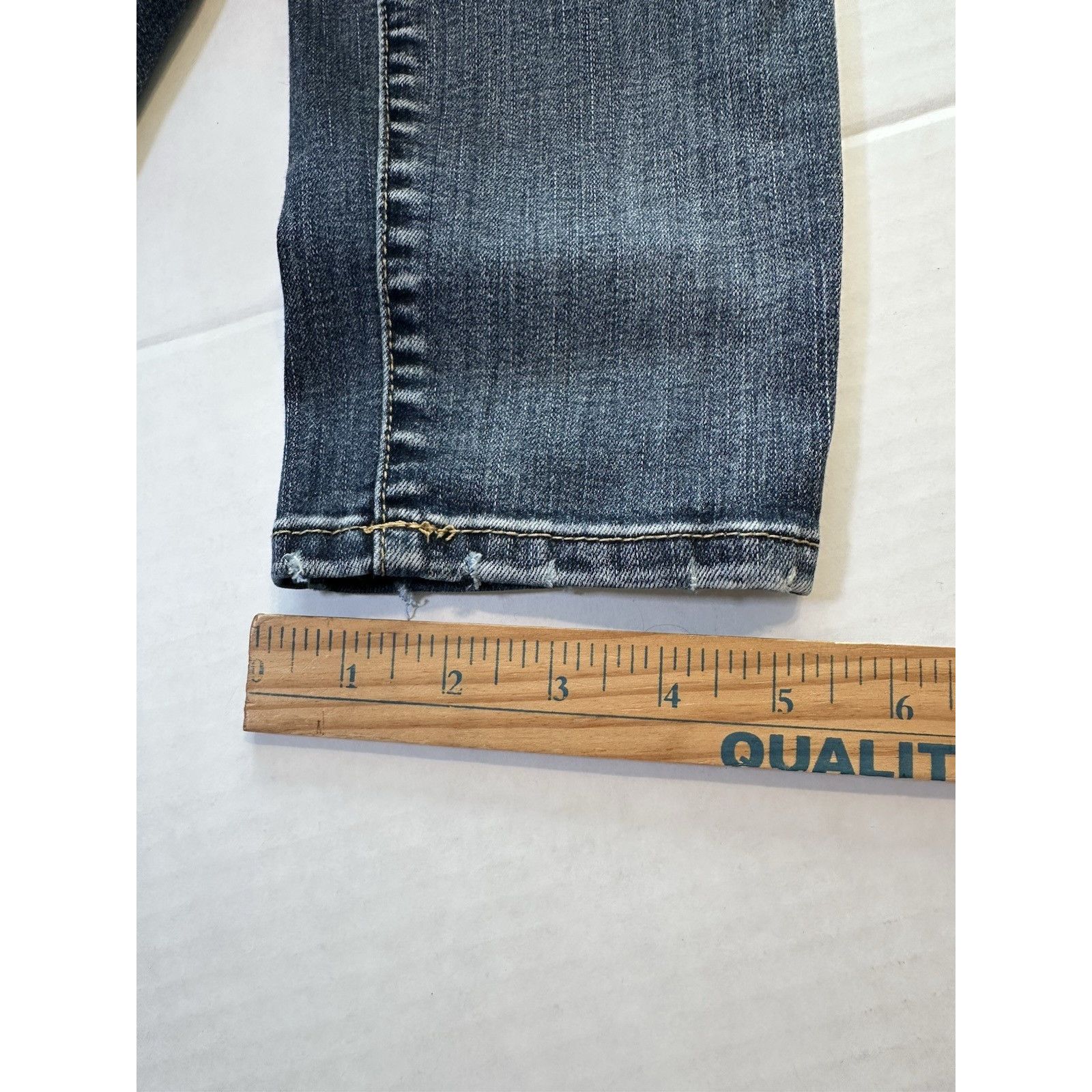 Jessica Simpson Jessica Simpson Kiss Me Super Skinny Jeans Blue 16W Preppy Size 38" / US 16 / IT 52 - 11 Thumbnail