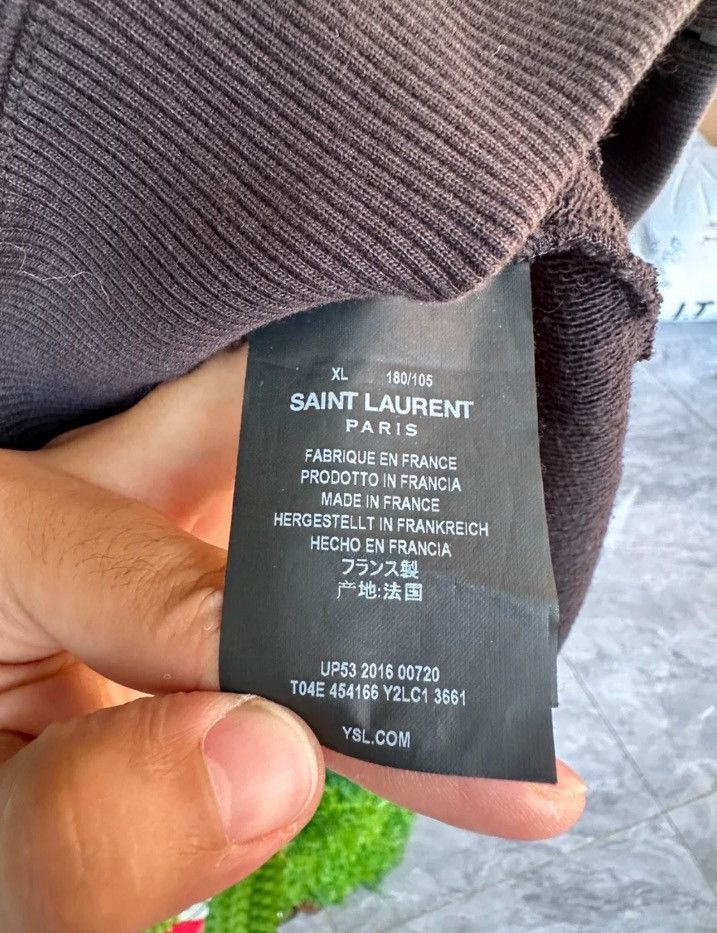 Saint Laurent Paris "Saint Lauren Paris Little Hoodie2410-Nextarrow" Size US XL / EU 56 / 4 - 5 Thumbnail
