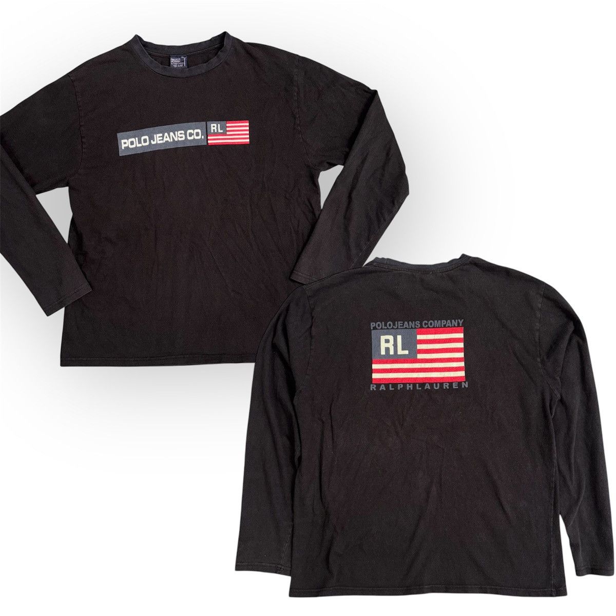 Polo Ralph Lauren × Ralph Lauren Polo Ralph Lauren Long Sleeve USA Size US XL / EU 56 / 4 - 1 Thumbnail
