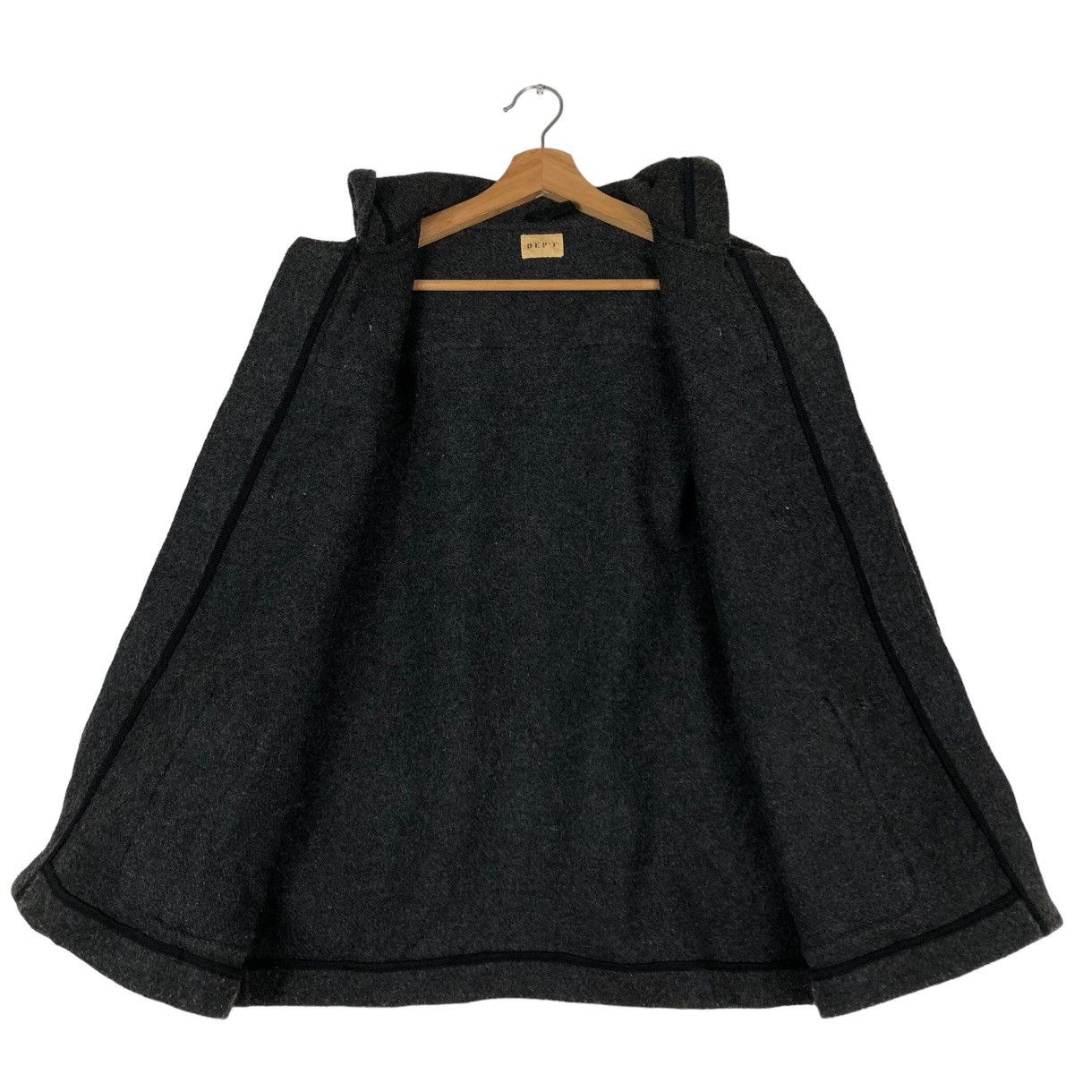 Issey Miyake 🔥Vtg Wool Duffle Jacket Wood Button Dept Issey Miyake Japan Size US M / EU 48-50 / 2 - 12 Thumbnail