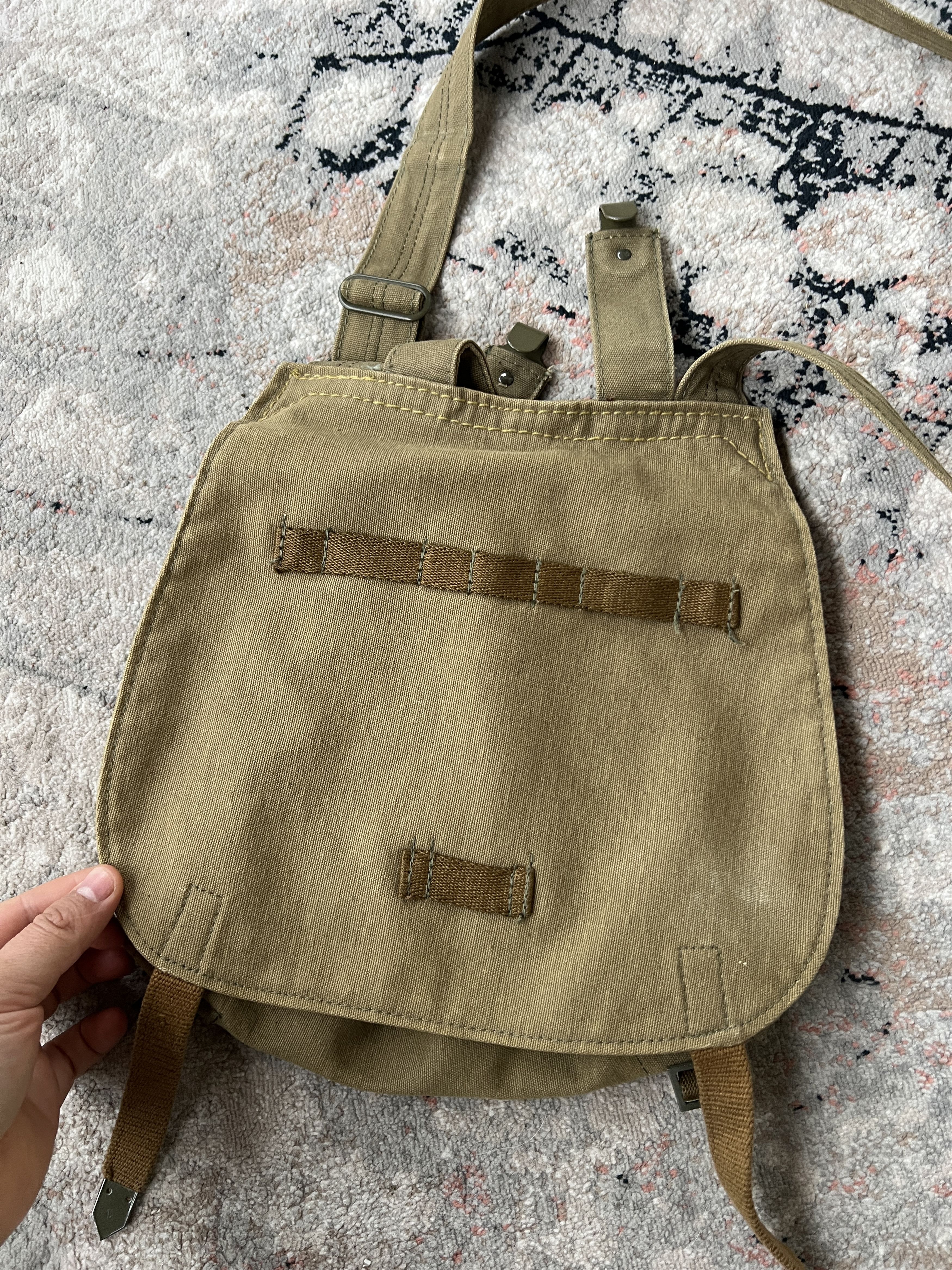 Japanese Brand Vintage Military Bag Size ONE SIZE - 2 Thumbnail