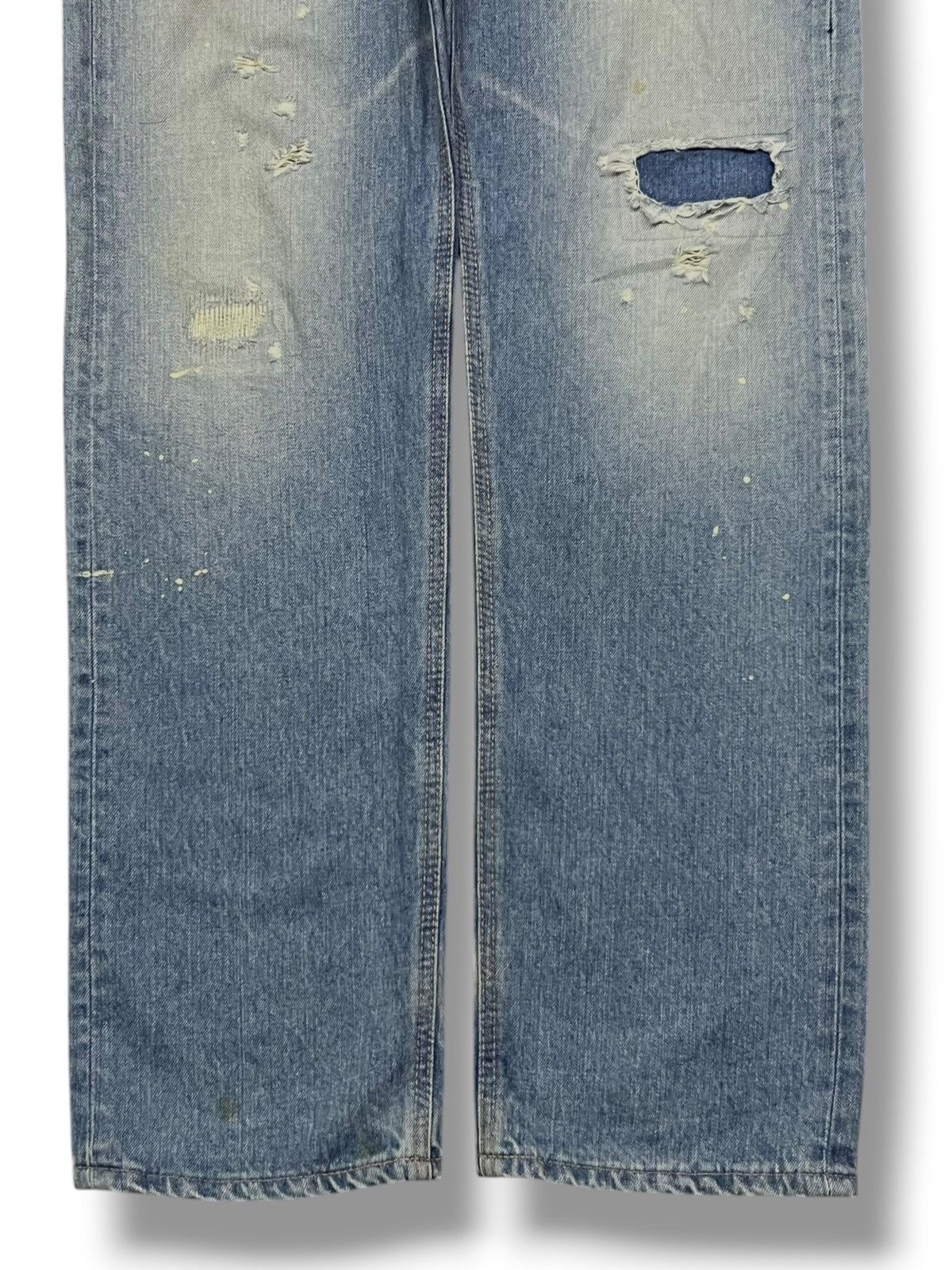 Edwin Vintage Edwin EX403 Japan - Faded Light Wash, Distressed Size US 37 - 6 Thumbnail