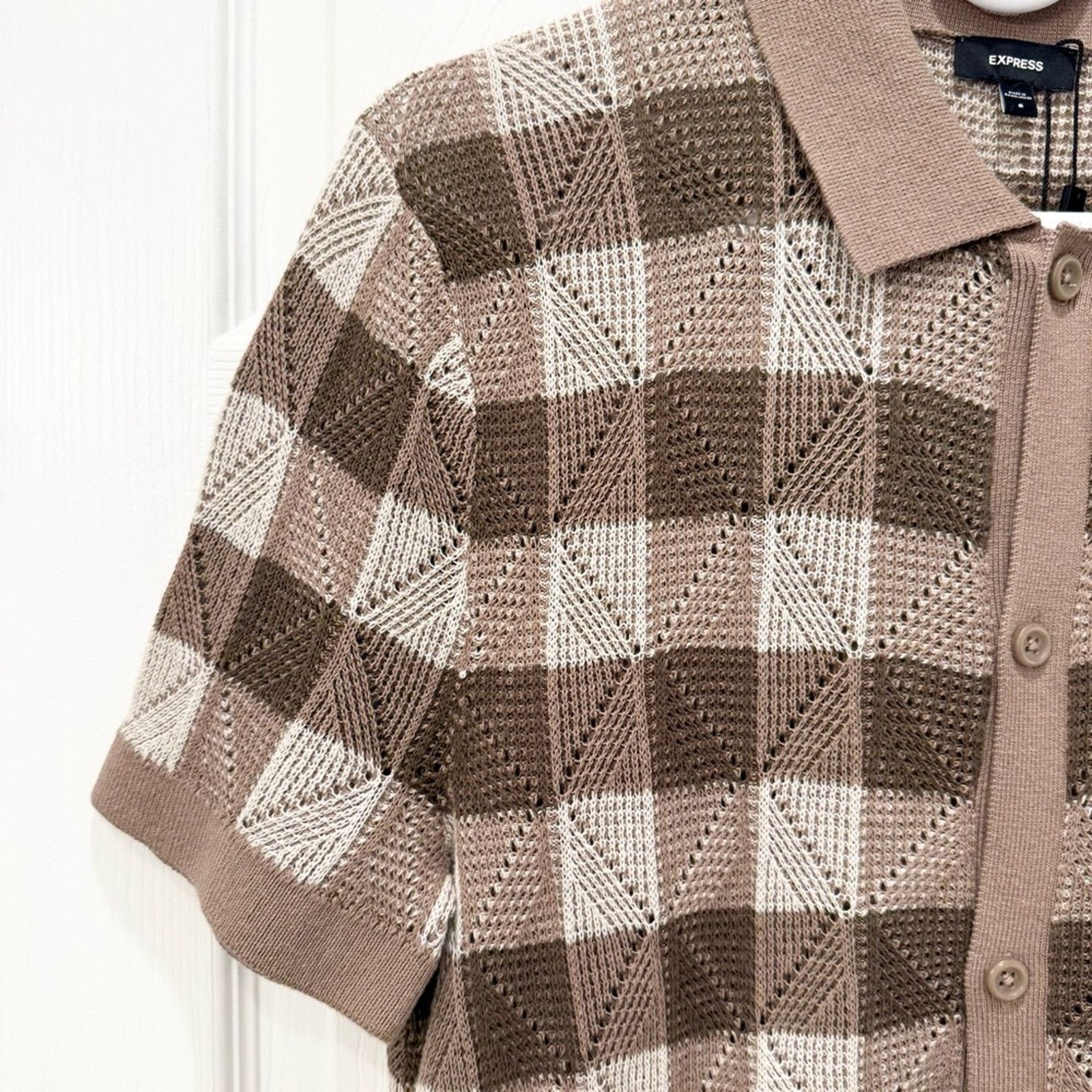 Express Express Button Down Sweater Polo S Size US S / EU 44-46 / 1 - 4 Thumbnail