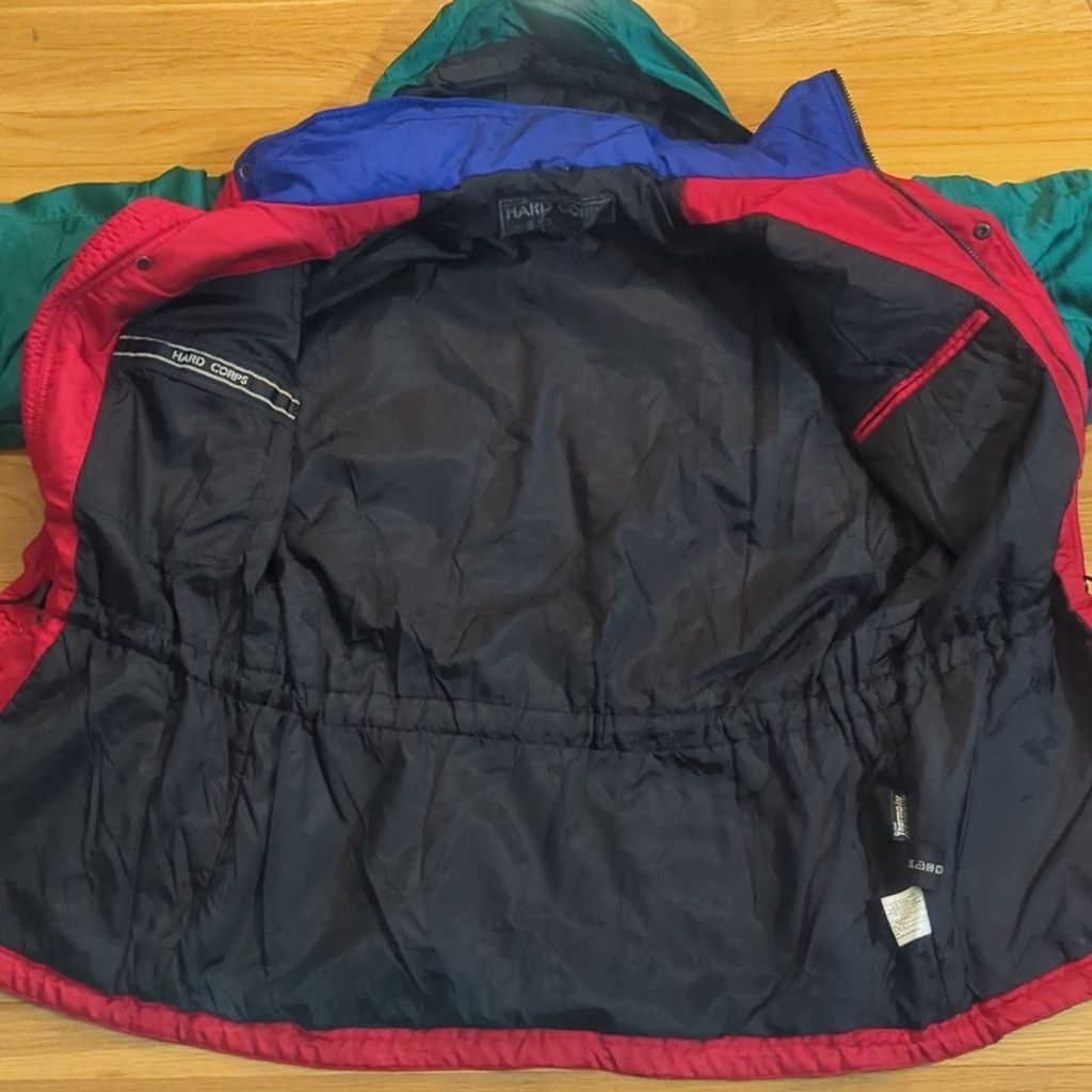 Vintage Vintage Ski Snowboard Technical Jacket 44 XL 90s green parka Size US XL / EU 56 / 4 - 12 Thumbnail