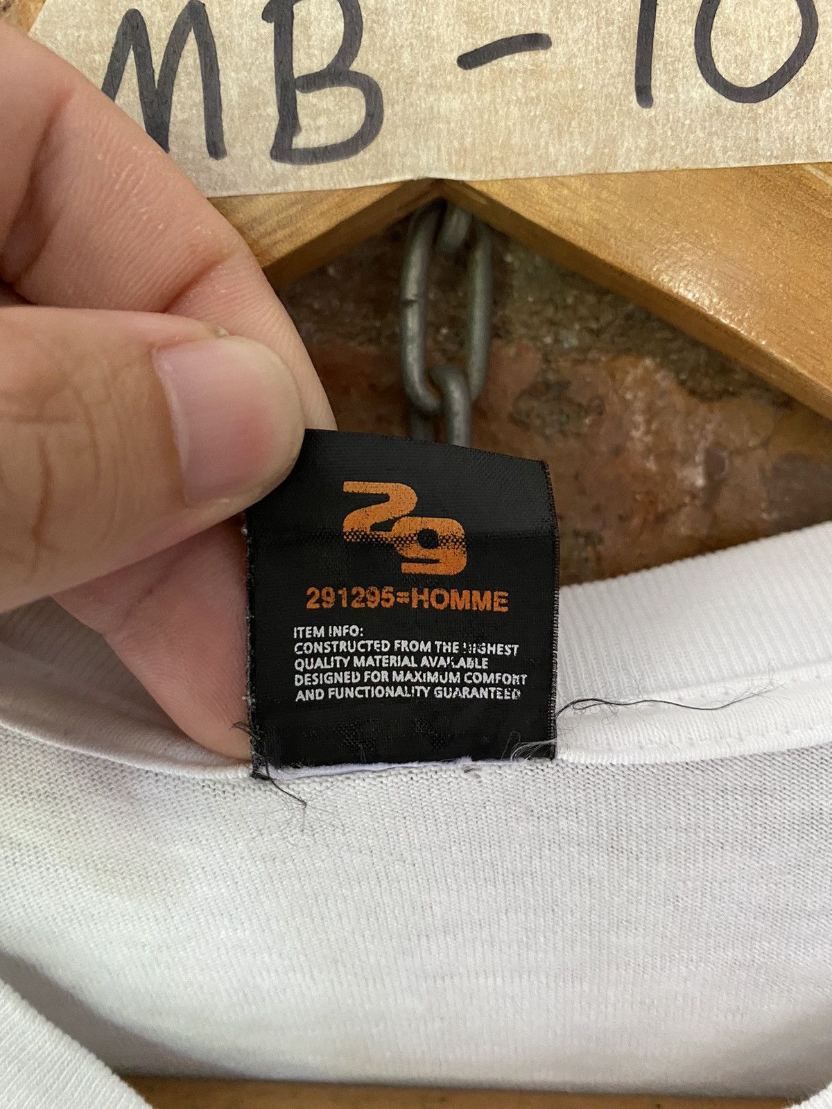 291295=Homme 2000s 291295= homme poem tee Size US M / EU 48-50 / 2 - 11 Thumbnail