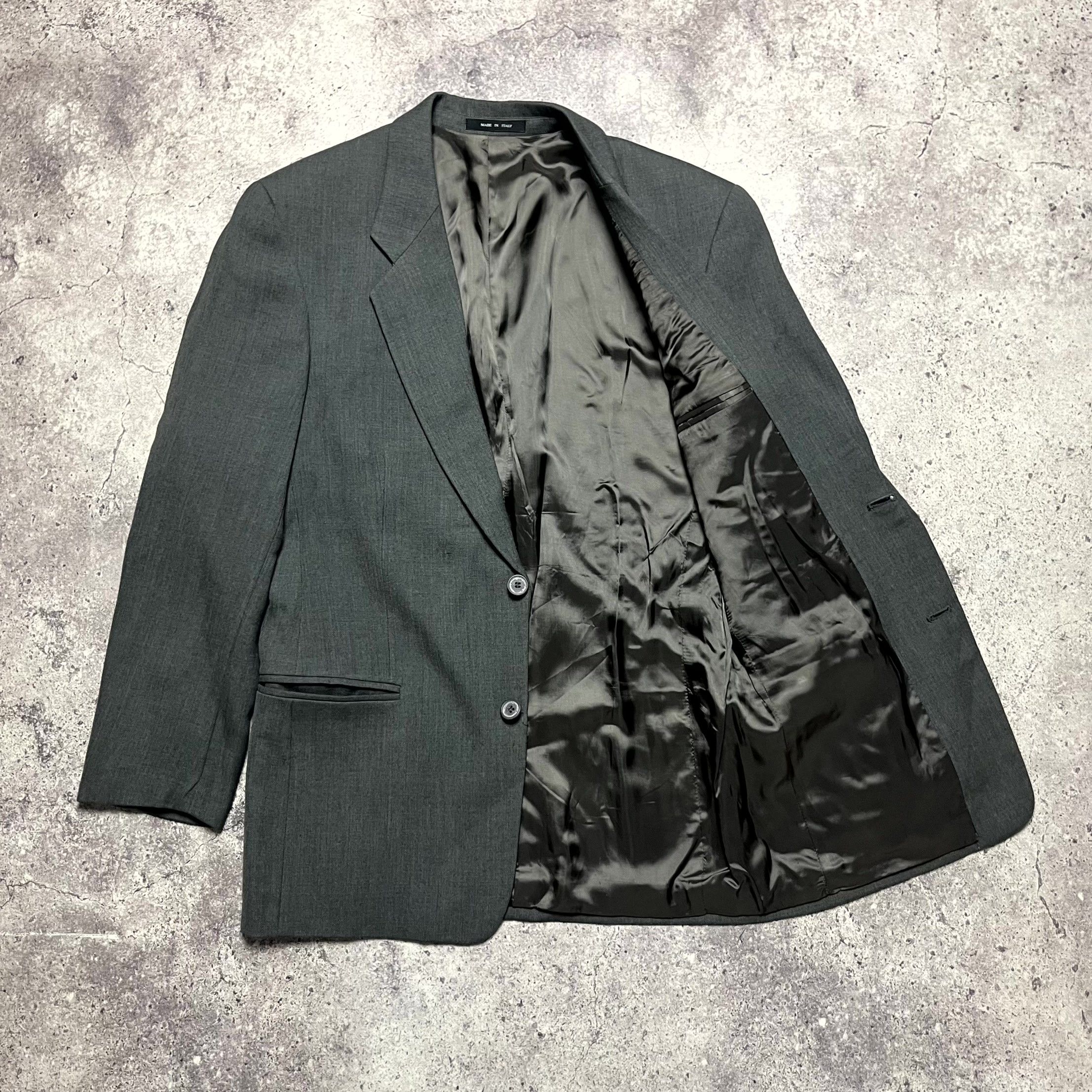 Emporio Armani Vintage Emporio Armani Classic Gray Blazer Size 46 Size 46R - 8 Thumbnail