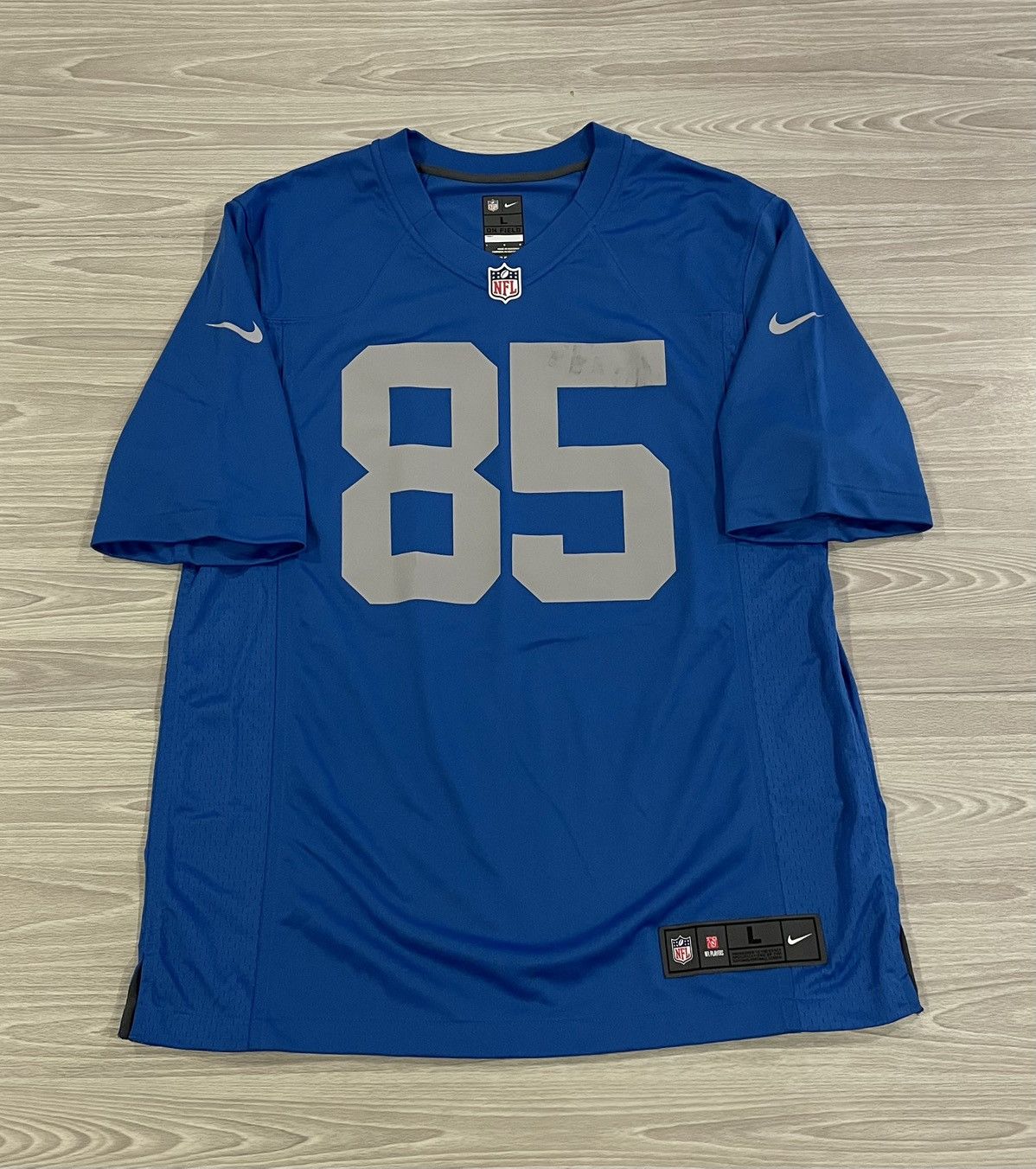 Nike Nike Detroit Lions Eric Ebron #85 Jersey Men’s Size Large Size US L / EU 52-54 / 3 - 1 Thumbnail