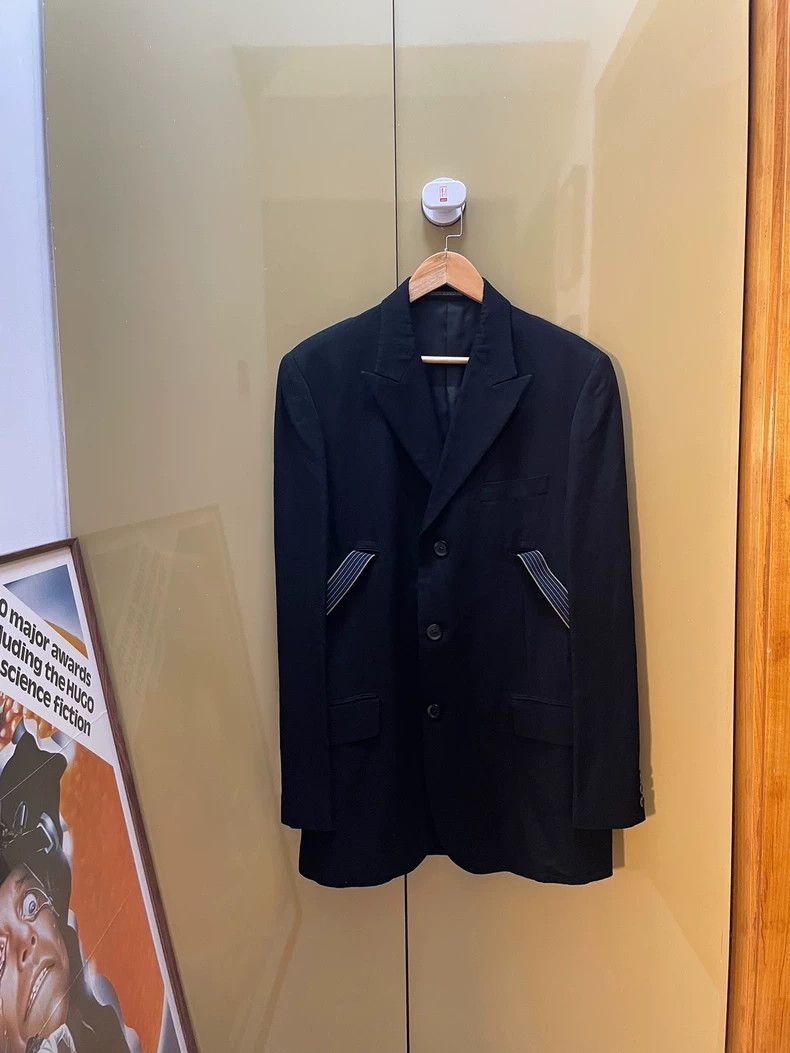 Yohji Yamamoto Yohji Yamamoto size 2 07 SS Strap Suit 2501-Nextarrow Size 38R - 2 Thumbnail
