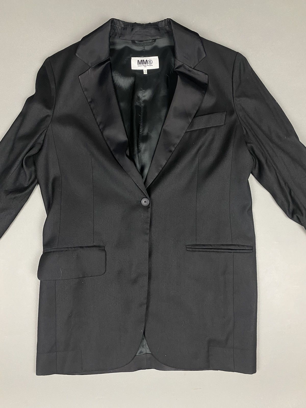 MM6 Mm6 margiela black blazer suit Size 36R - 1 Thumbnail