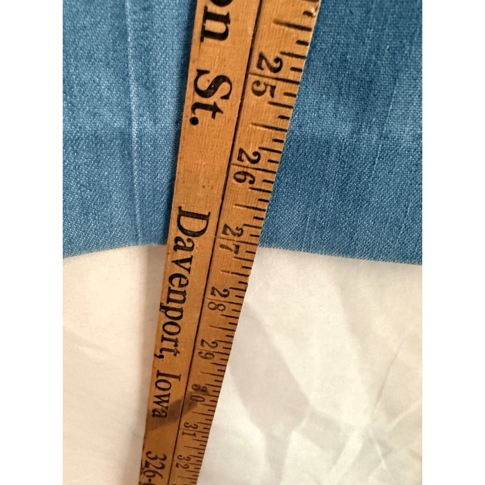 Vintage VINTAGE Koret Jeans Womens 16 Blues Light Wash High Waisted Bareback 70s 80s Size 38" / US 16 / IT 52 - 4 Thumbnail