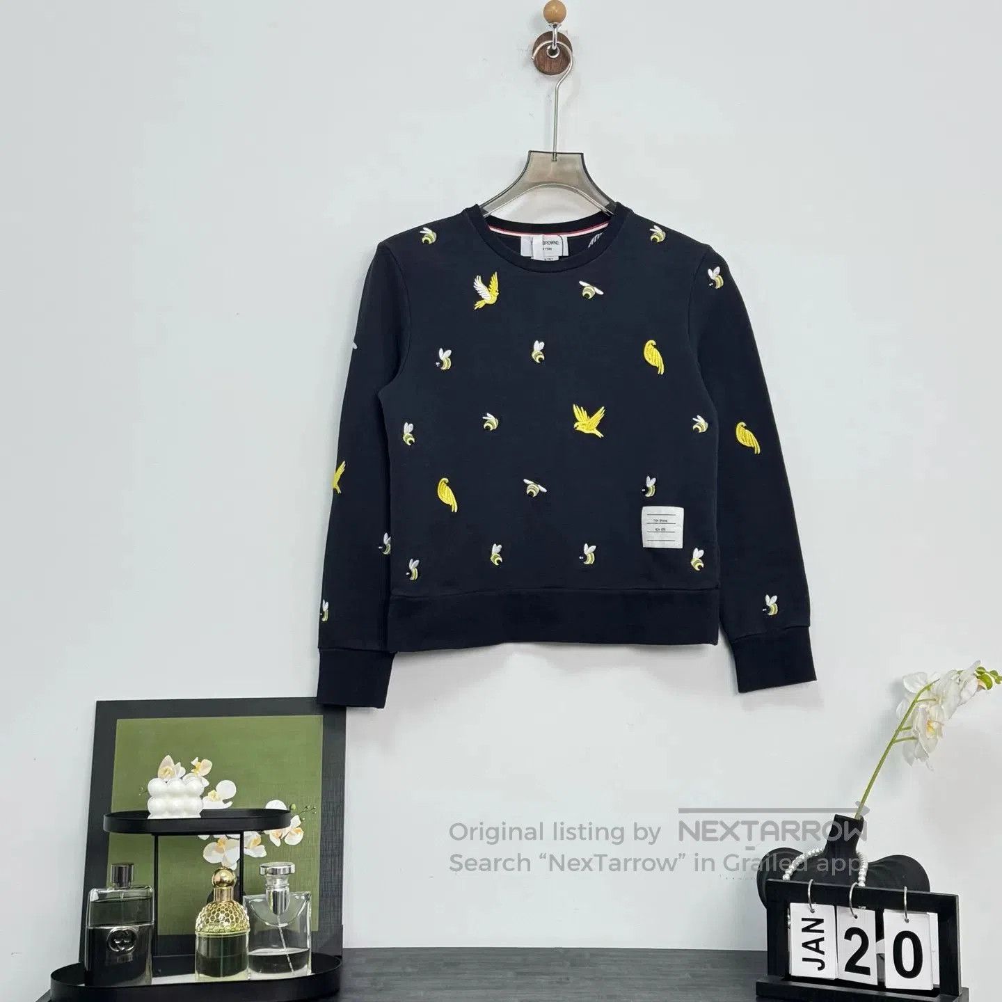 Thom Browne Thom Browne Hummingbird Print Sweatshirt. Size US XXS / EU 40 - 1 Thumbnail