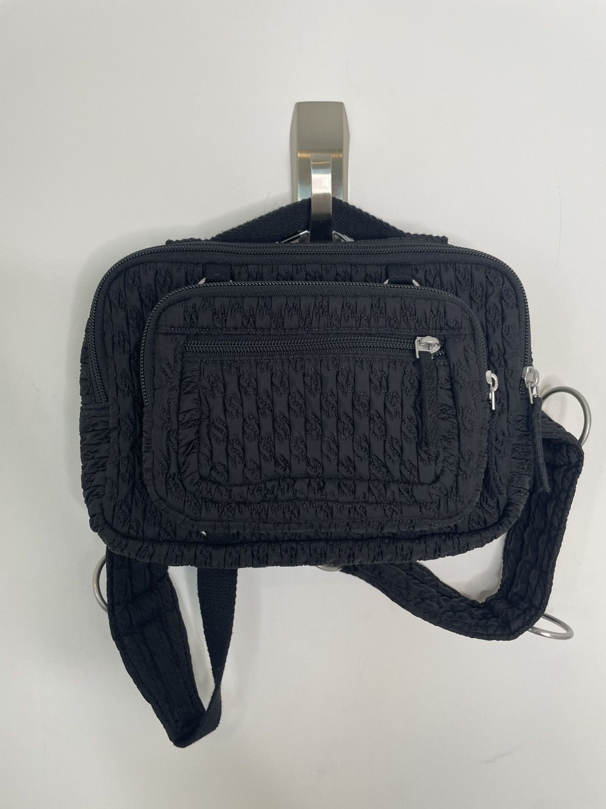 Eastpak × Raf Simons Eastpak x Raf Simons Waistbag Loop Black Size ONE SIZE - 1 Thumbnail
