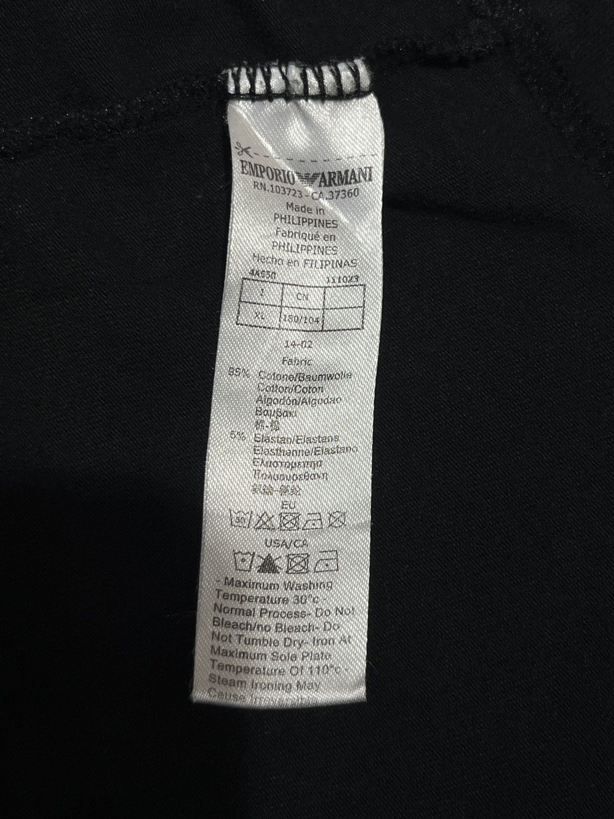 Emporio Armani EMPORIO ARMANI LONG-SLEEVE SHIRT Size US XL / EU 56 / 4 - 6 Thumbnail