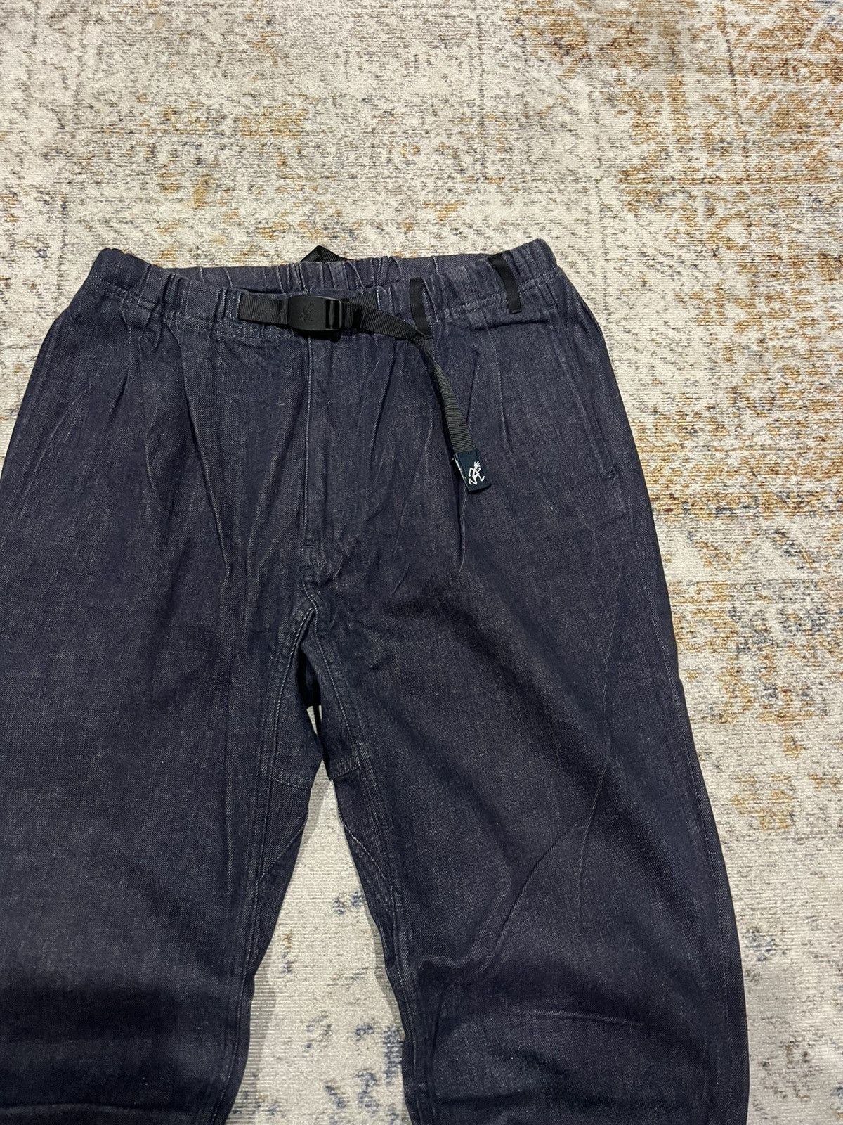 Gramicci Gramicci x Scye Indigo Raw Denim Baggy Pants Size US 30 / EU 46 - 3 Thumbnail