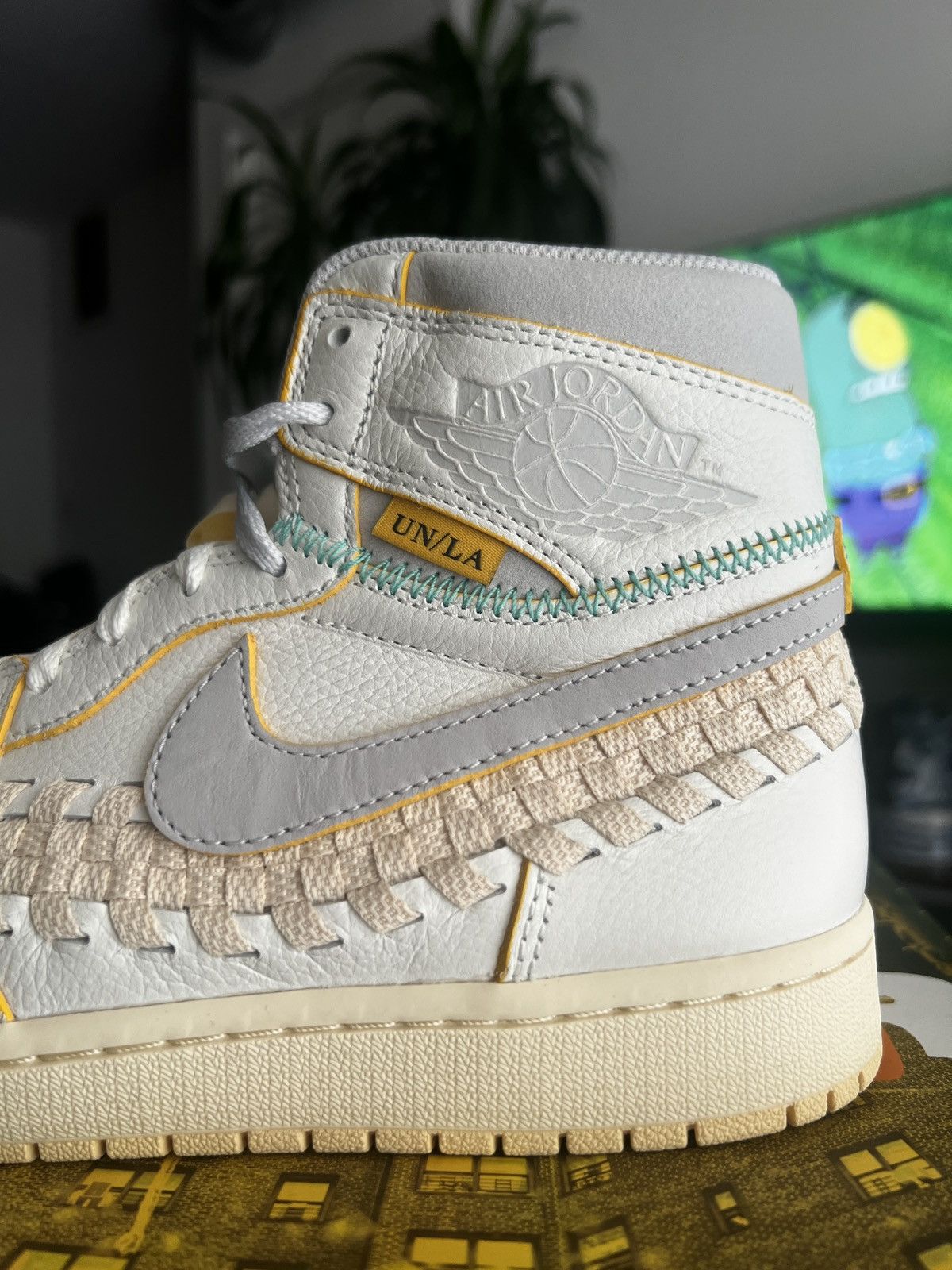 Nike × Union LA Union x BBS - Air Jordan 1 retro hi Size US 9 / EU 42 - 2 Thumbnail