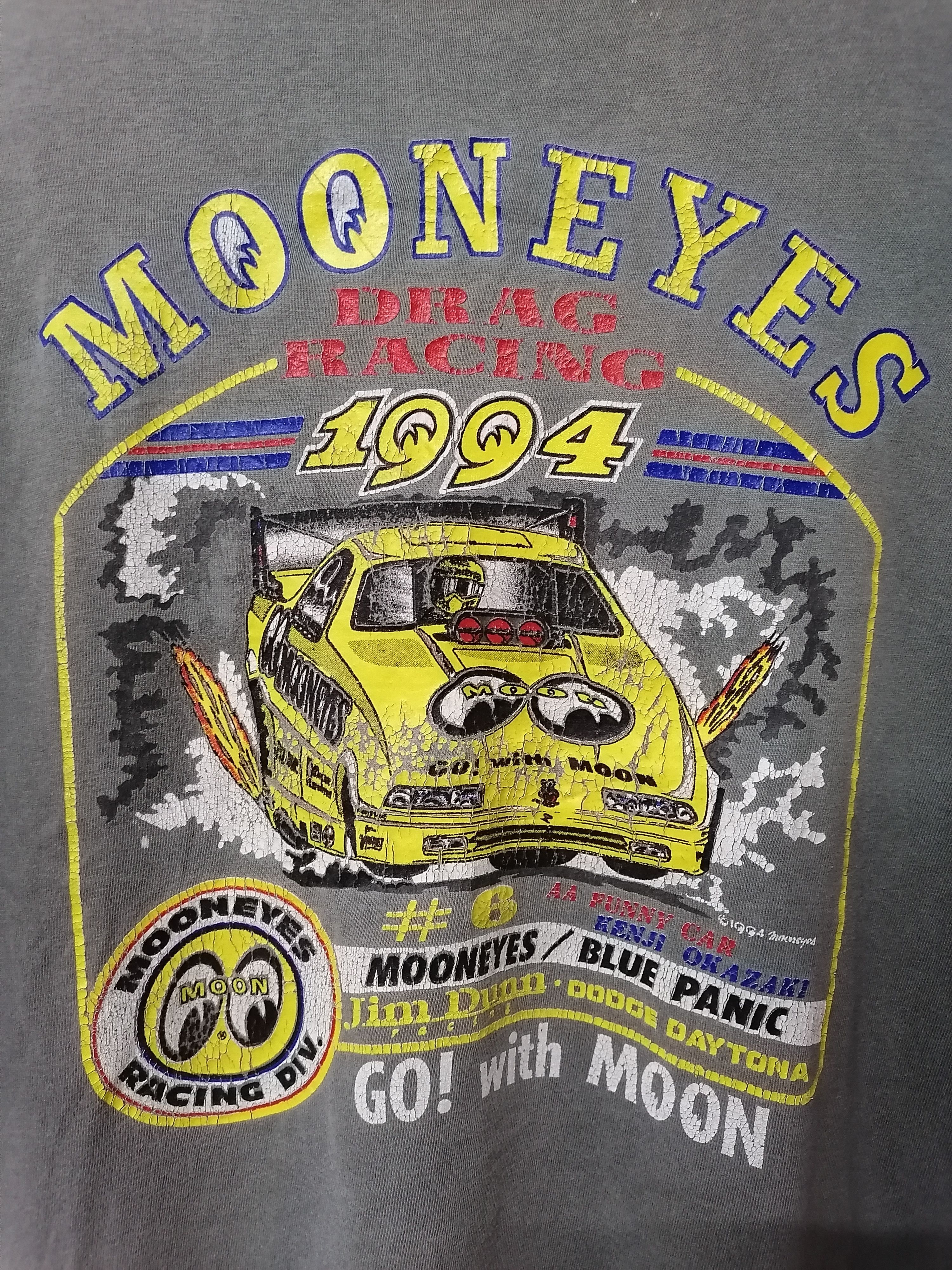 Sports Specialties × Vintage Trashed Faded Vintage Mooneyes Drag Racing Jim Dunn Tees Size US L / EU 52-54 / 3 - 2 Thumbnail