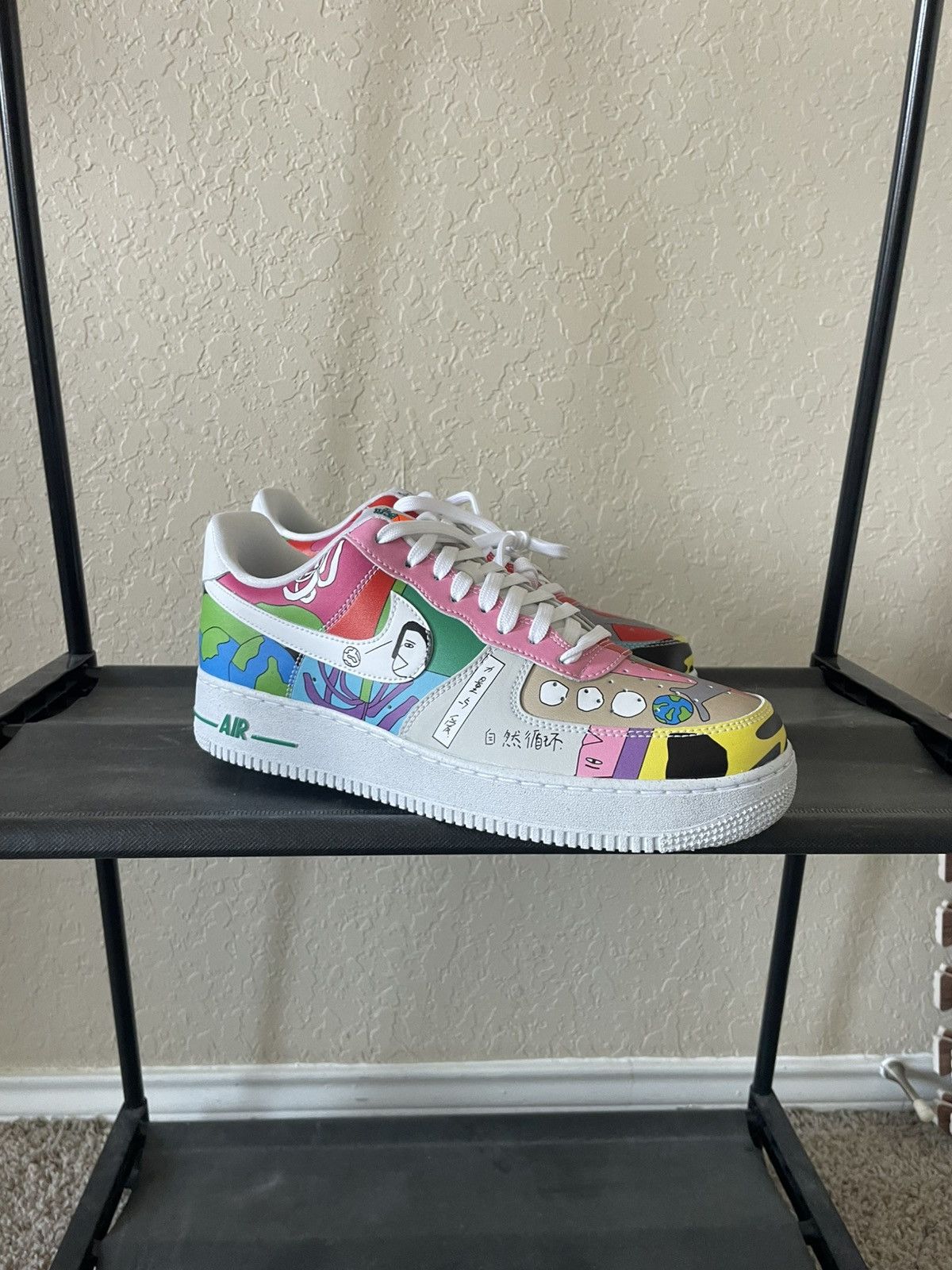 Nike Nike AF-1 Flyleather Ruohan wang NWOB Size US 10 / EU 43 - 3 Thumbnail