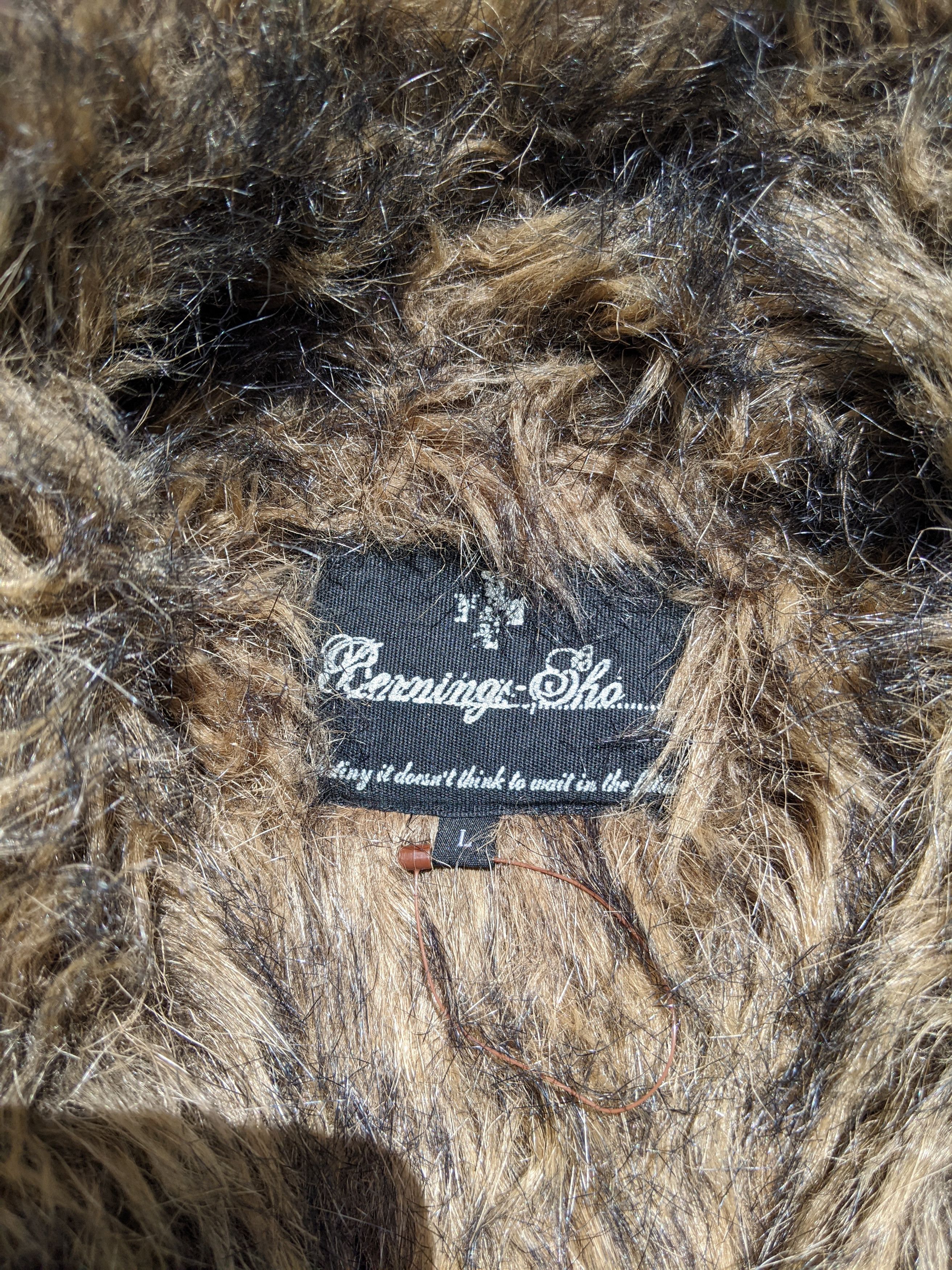 Other Berning Sho Fur Suede Jacket Vkei Style Size US L / EU 52-54 / 3 - 12 Thumbnail