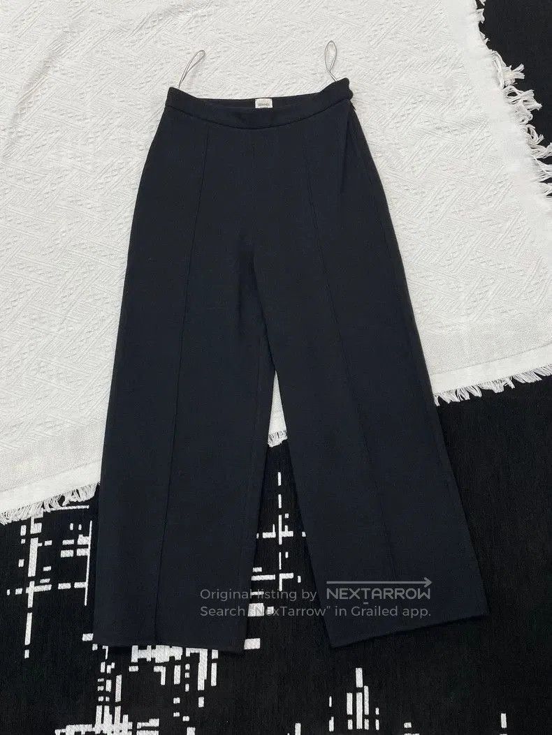 Hermes Hermes Black Wool Knit Wide. Size US 38 / EU 54 - 1 Thumbnail