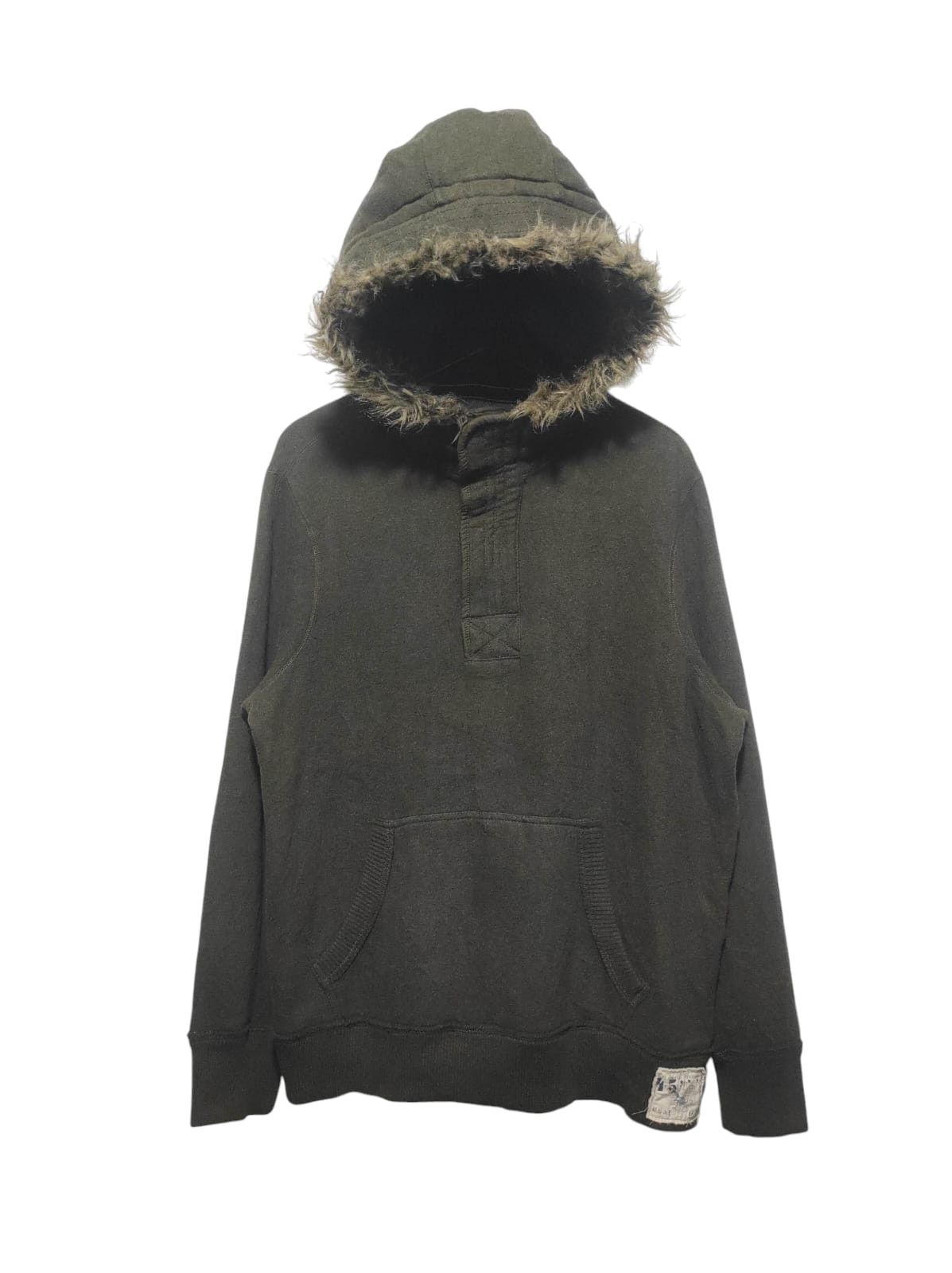 American Eagle Outfitters American Eagle Fur Hoodie LGB style Size US L / EU 52-54 / 3 - 1 Thumbnail