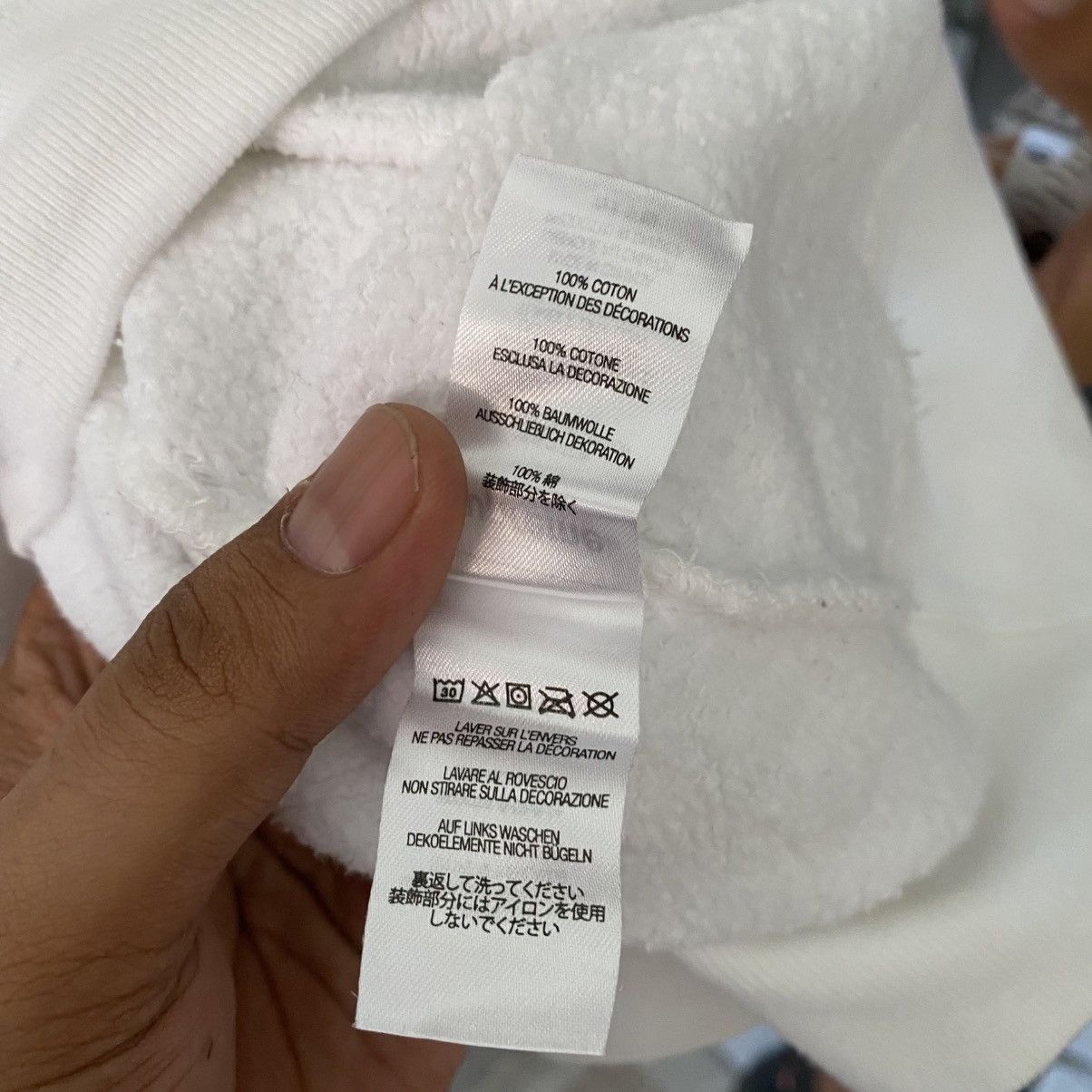 Supreme × Wtaps Supreme WTAPS White Sic’ Em’ Hoodie Size US L / EU 52-54 / 3 - 11 Thumbnail
