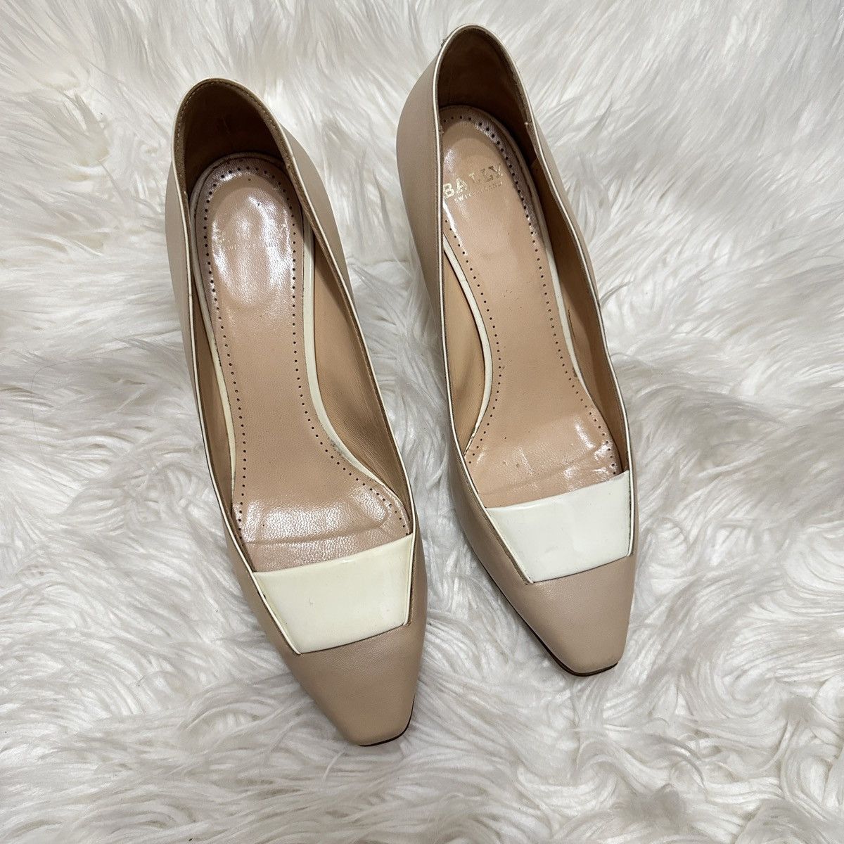 Bally Bally luxury heels women leather Size US 5 / IT 35 - 3 Thumbnail