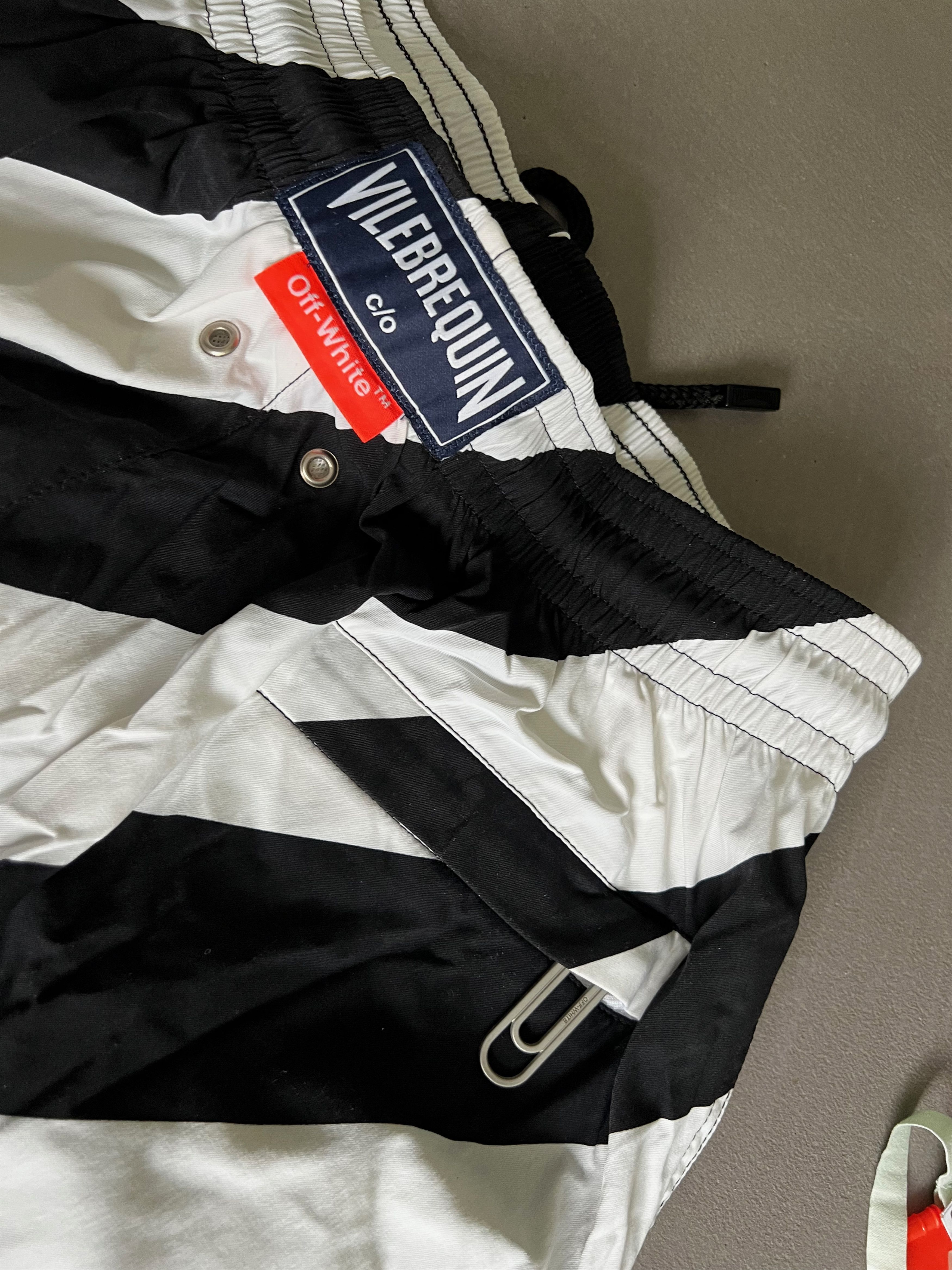 Off-White × Vilebrequin Off-White x Vilebrequin Striped Moorise Swim Shorts, Size S Size US 30 / EU 46 - 5 Thumbnail