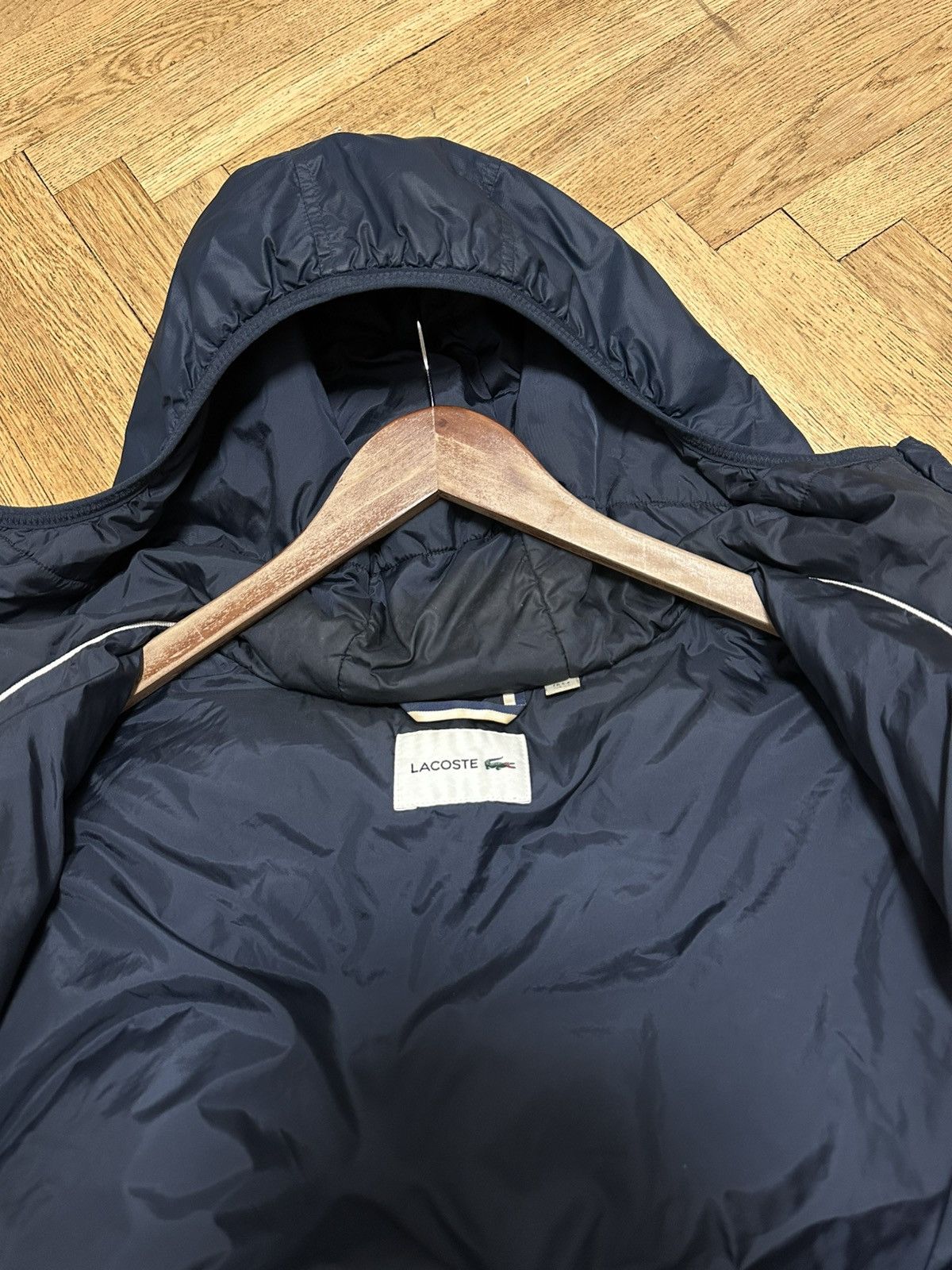 Lacoste Lacoste Men’s Down Jacket Size XL Puffer Coat Size US XL / EU 56 / 4 - 6 Thumbnail