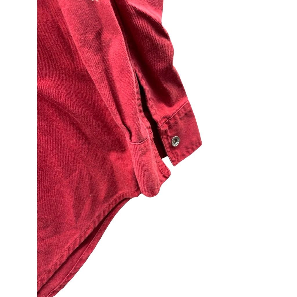 Levi's × Vintage Vintage Levi's Red Button Up Shirt Loose Fit Size US L / EU 52-54 / 3 - 8 Thumbnail