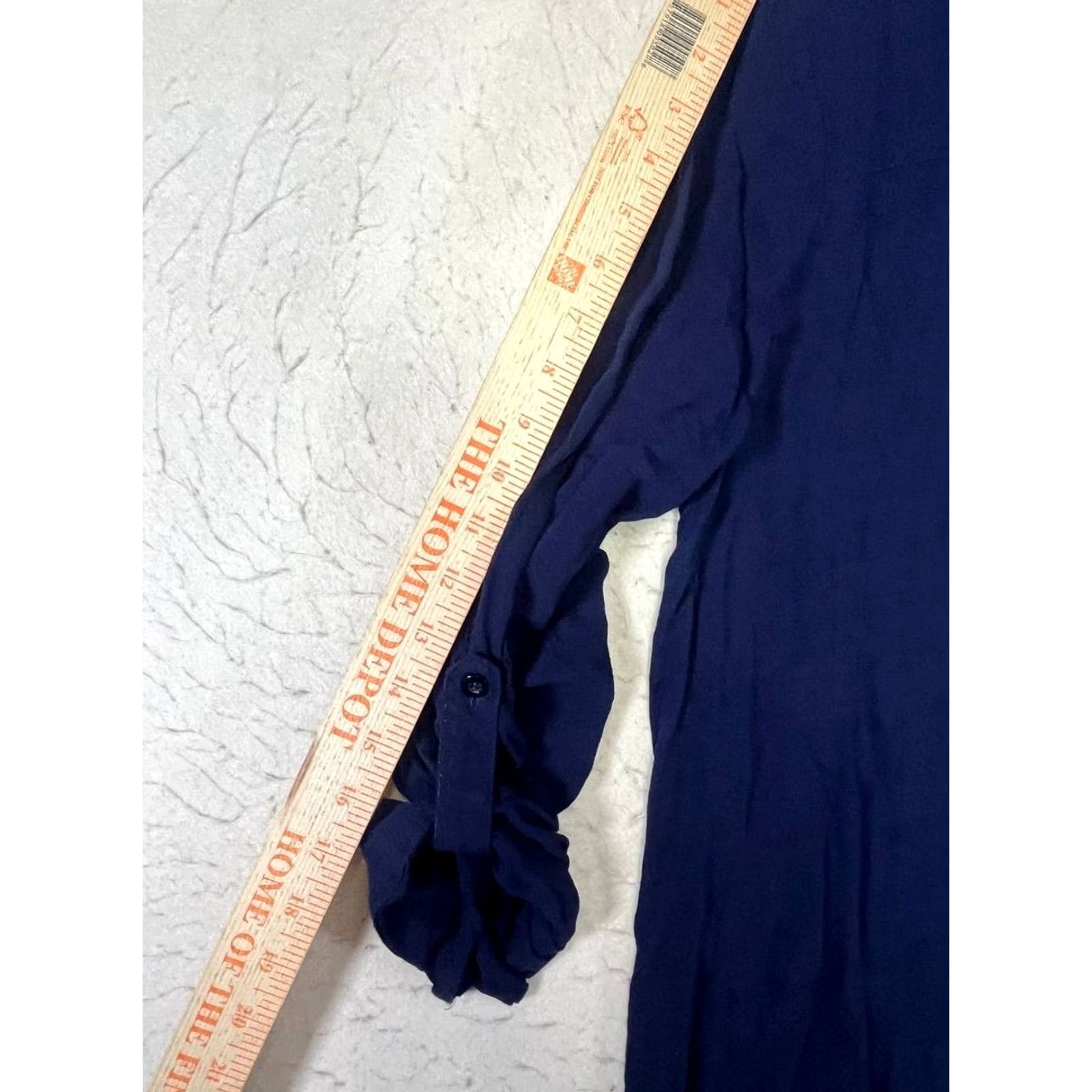 Lucky Brand Lucky Brand Blue Long Sleeve Blouse Women XL Casual Sleeve Pullover Size XL / US 12-14 / IT 48-50 - 4 Thumbnail