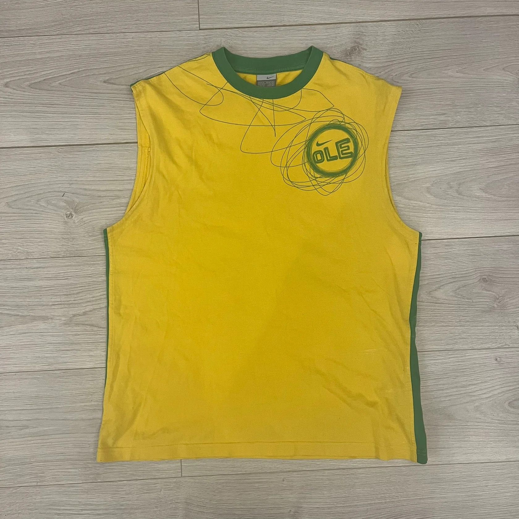 Nike Brasil olé Nike tank top Size US XL / EU 56 / 4 - 1 Thumbnail