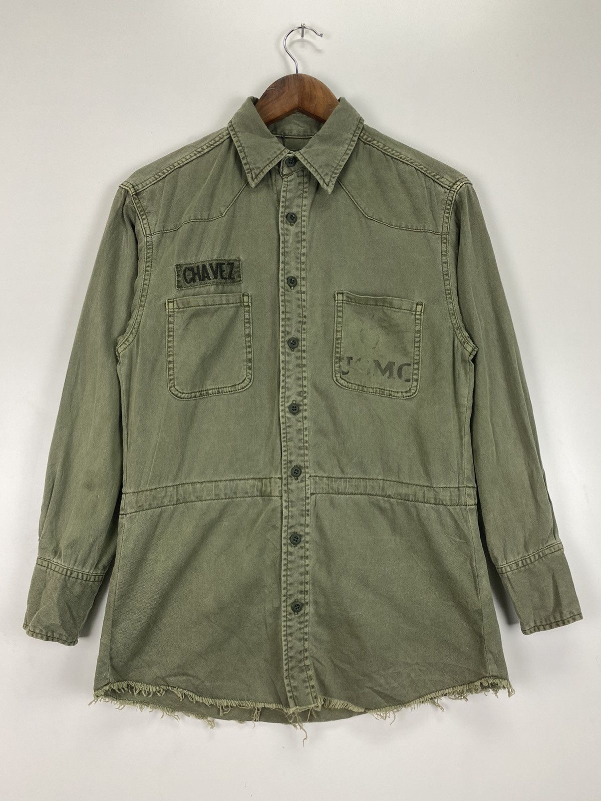 Japanese Brand Snidel USMC button ups shirt for womens Size S / US 4 / IT 40 - 3 Thumbnail