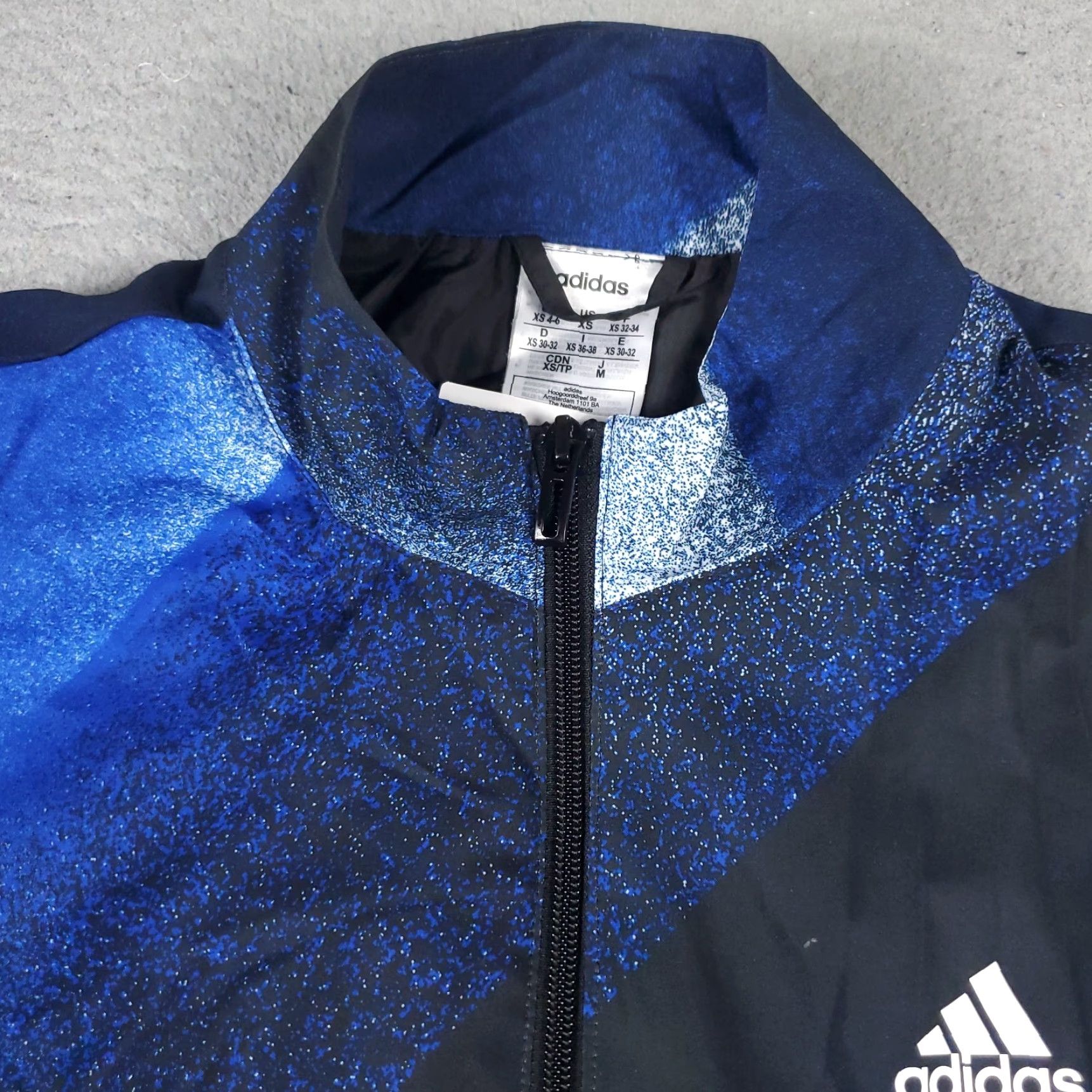 Adidas Adidas Jacket Mens XS Blue Full Zip Windbreaker Adult Regular Size XS / Blue / Windbreaker / Adidas / Jacket / Mens Size US XS / EU 42 / 0 - 2 Thumbnail