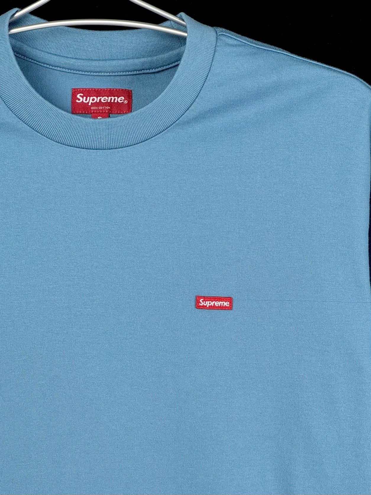 Supreme UNWORN* Supreme Small Box Tee (SS23) Light Blue Size US S / EU 44-46 / 1 - 1 Thumbnail