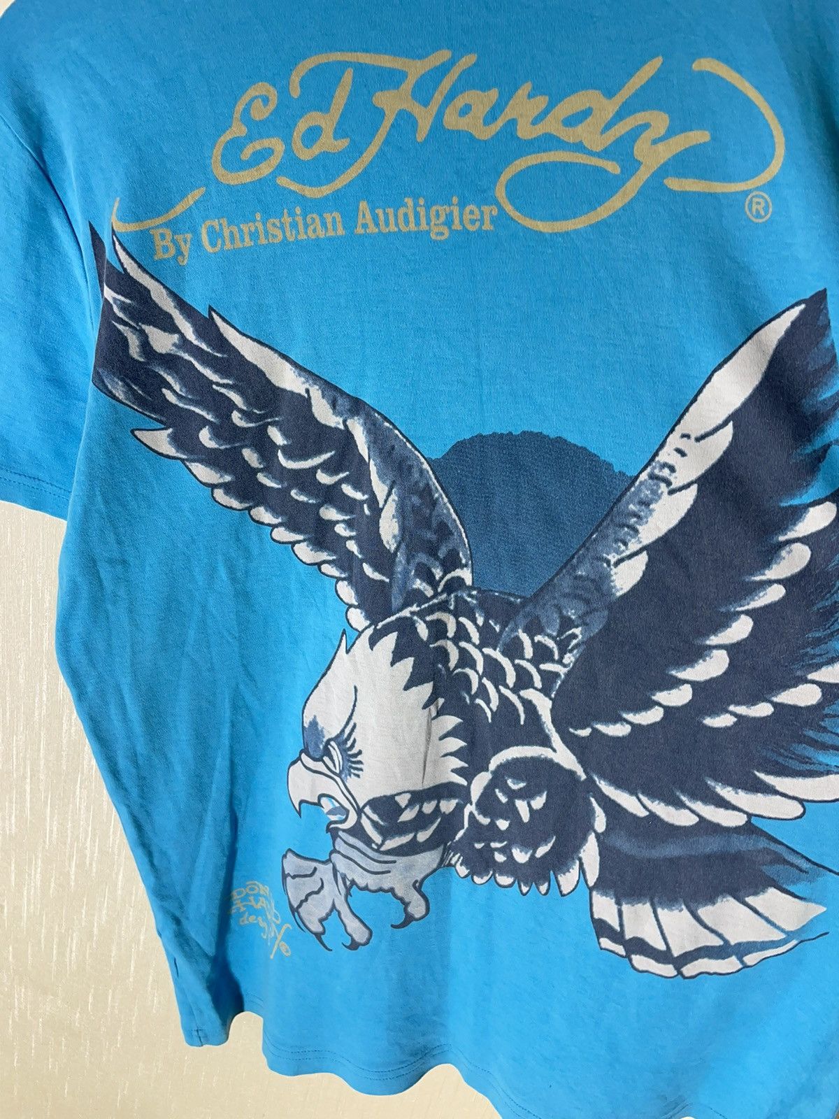 Ed Hardy × Vintage Ed Hardy vintage streetwear T shirt Size US L / EU 52-54 / 3 - 12 Thumbnail