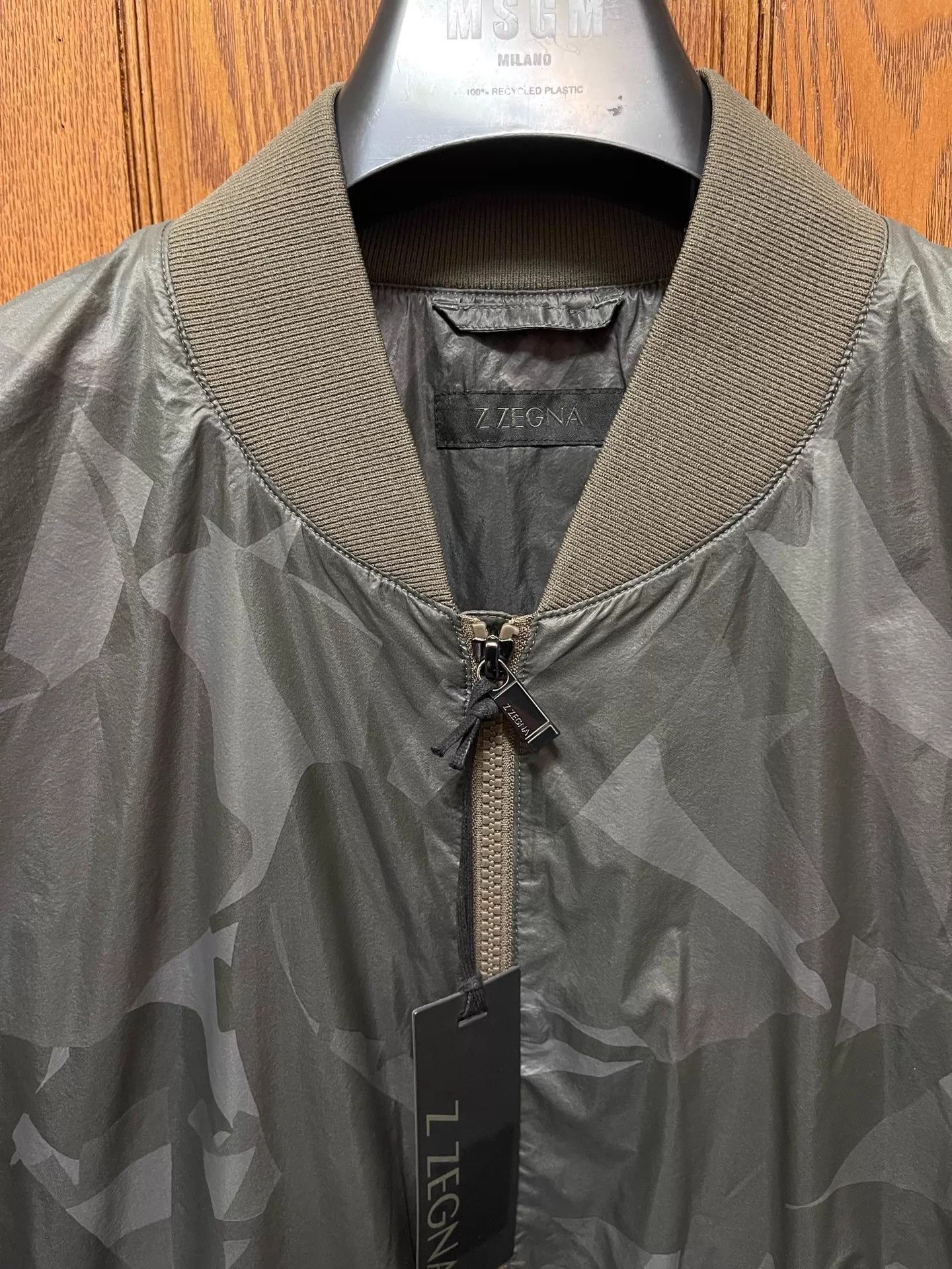 Z Zegna Z ZEGNA Nylon Camouflage Oversized XL Jacket Size US XL / EU 56 / 4 - 3 Thumbnail