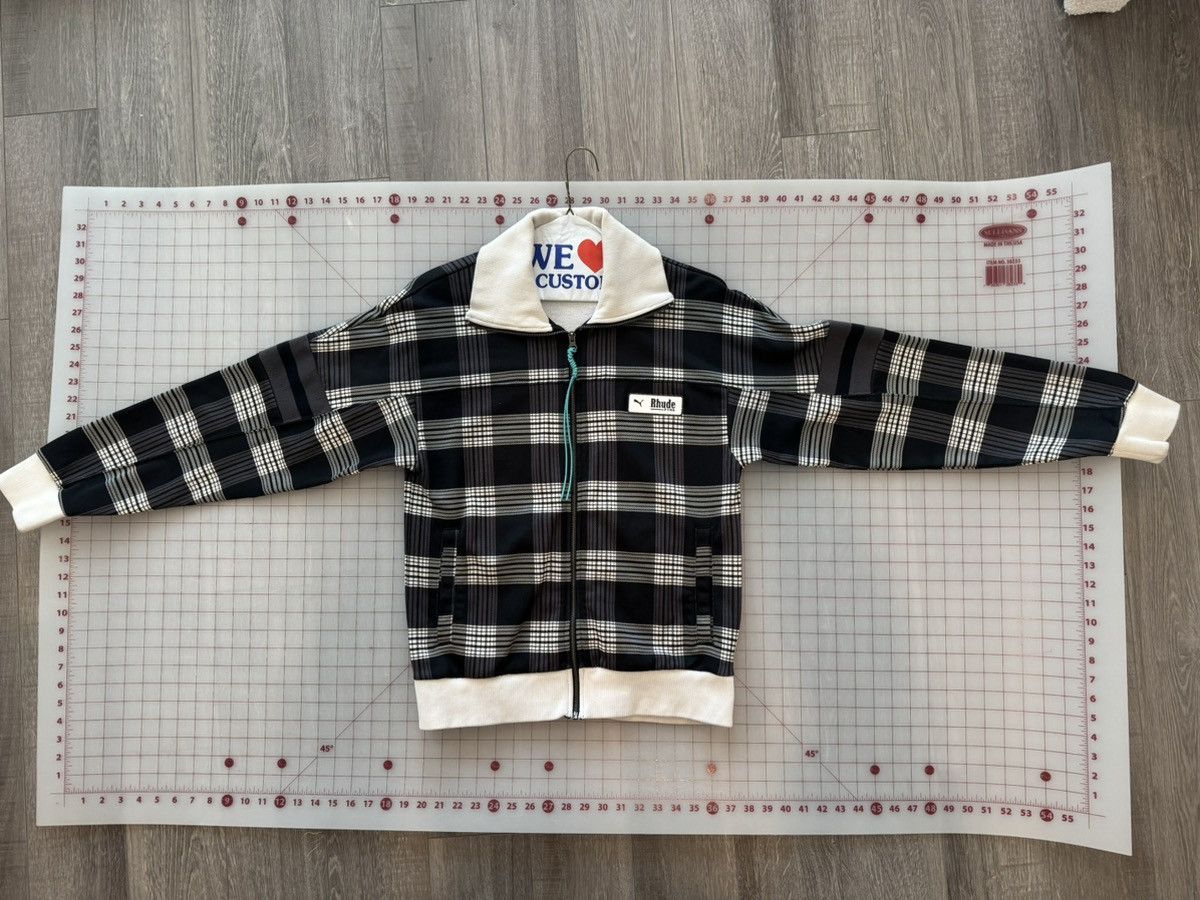 Puma × Rhude Rhude Black & White Puma Edition XTG AOP Track Jacket Size US L / EU 52-54 / 3 - 3 Thumbnail
