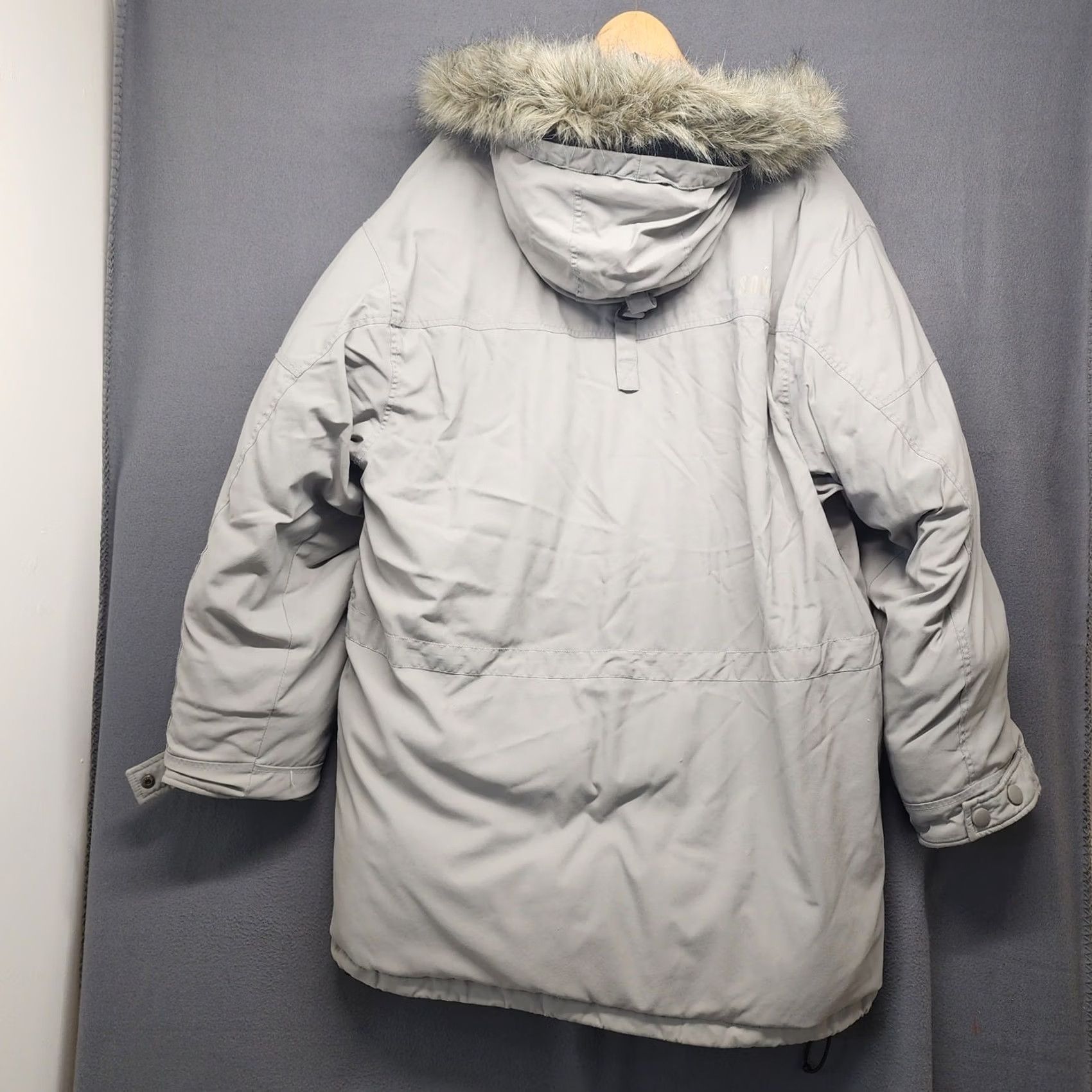 Southpole Southpole Parka Coat Winter Outdoors XL Grey Mens Size US XL / EU 56 / 4 - 2 Thumbnail