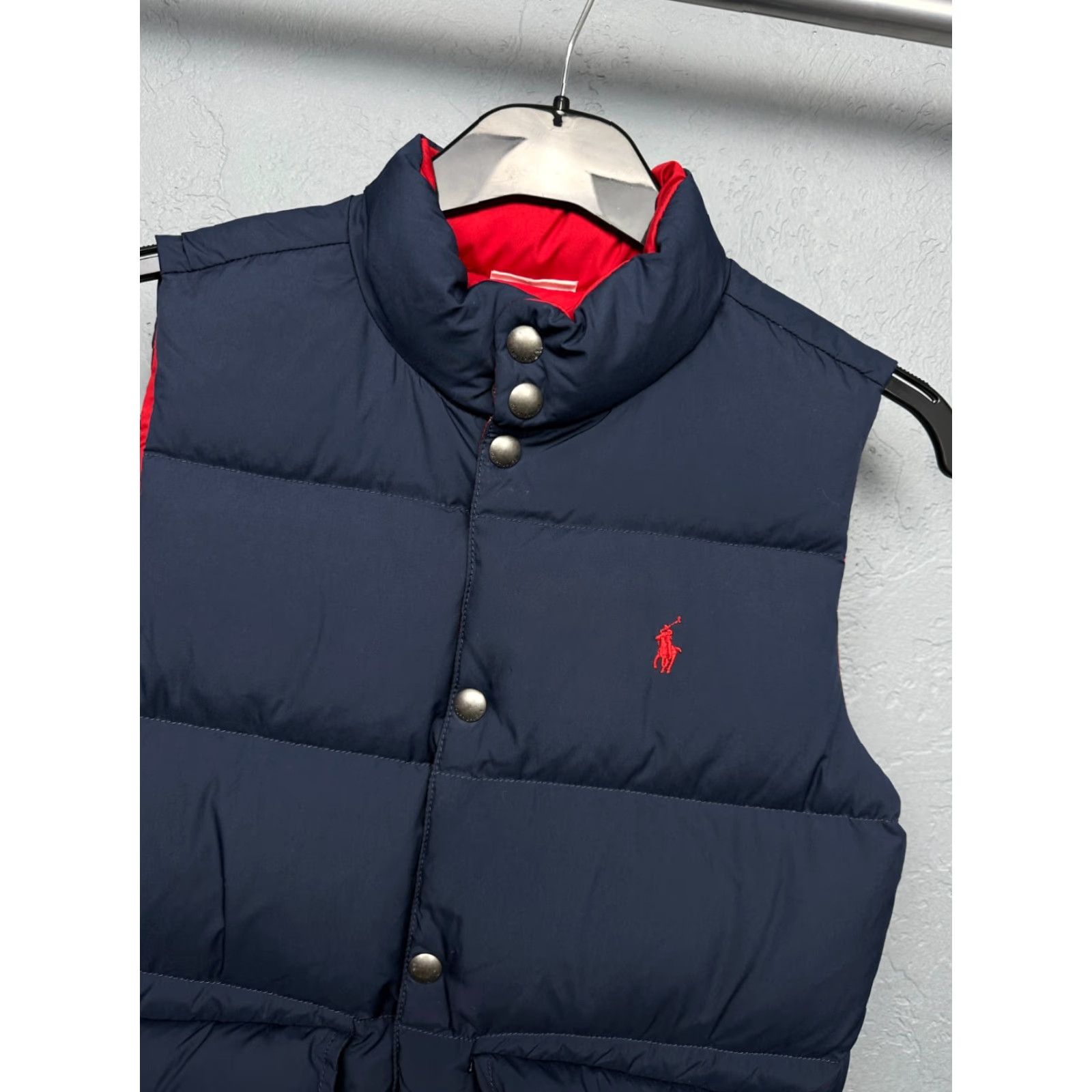 Polo Ralph Lauren Polo Ralph Lauren Womens Reversible Down Puffer Vest S Red Vest Womens Reversible Down Puffer Vest S Red Mens Womens Girls Boys Size S / US 4 / IT 40 - 6 Thumbnail